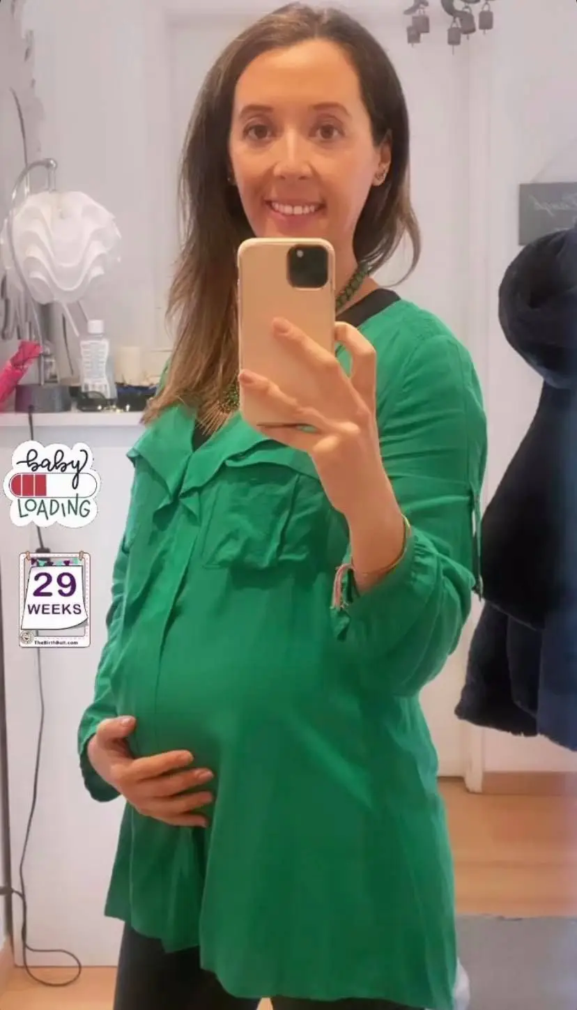 Marta Rangel, de 'Casados À Primeira Vista', exibe 'barriguinha' aos sete meses  de gravidez