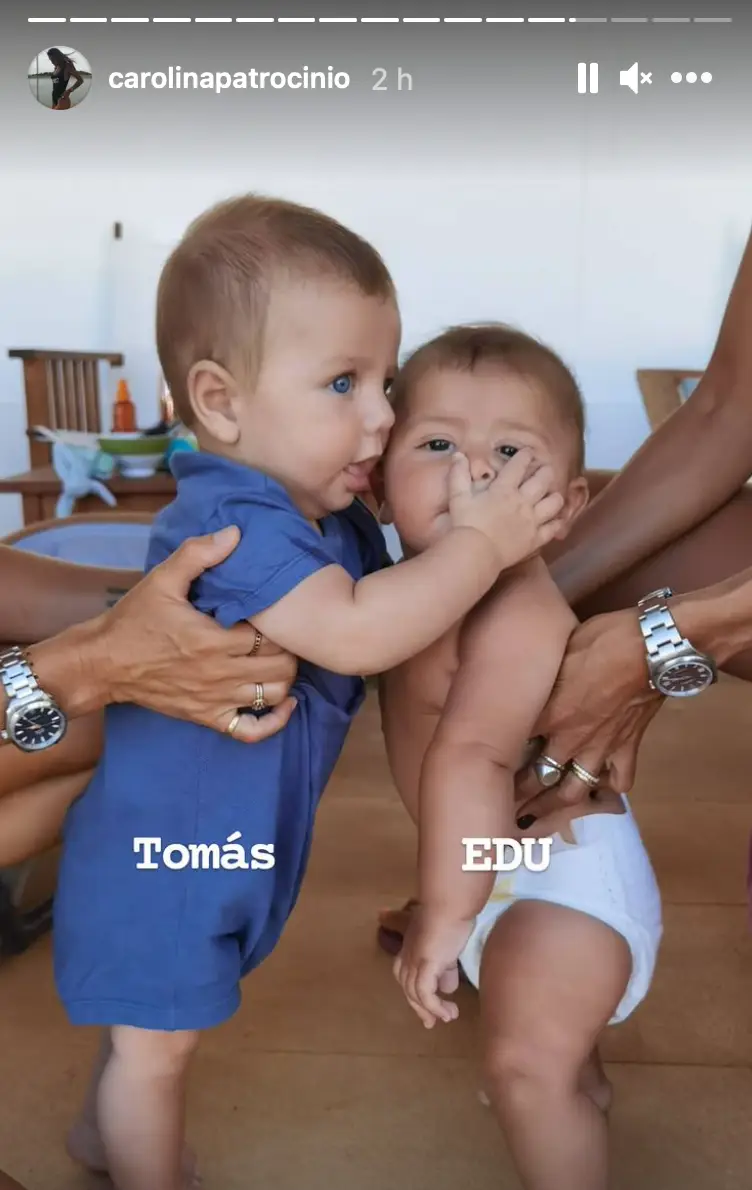 Carolina Patrocínio partilha imagens ternurentas do filho de Pimpinha Jardim