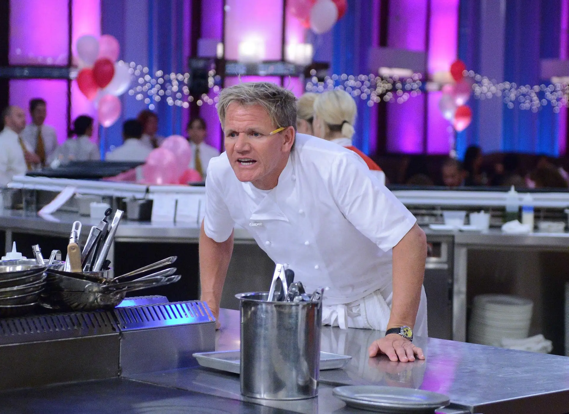 Hell's Kitchen: Será que 18 palavrões nos primeiros 11 minutos de programa deram uma dor de cabeça?