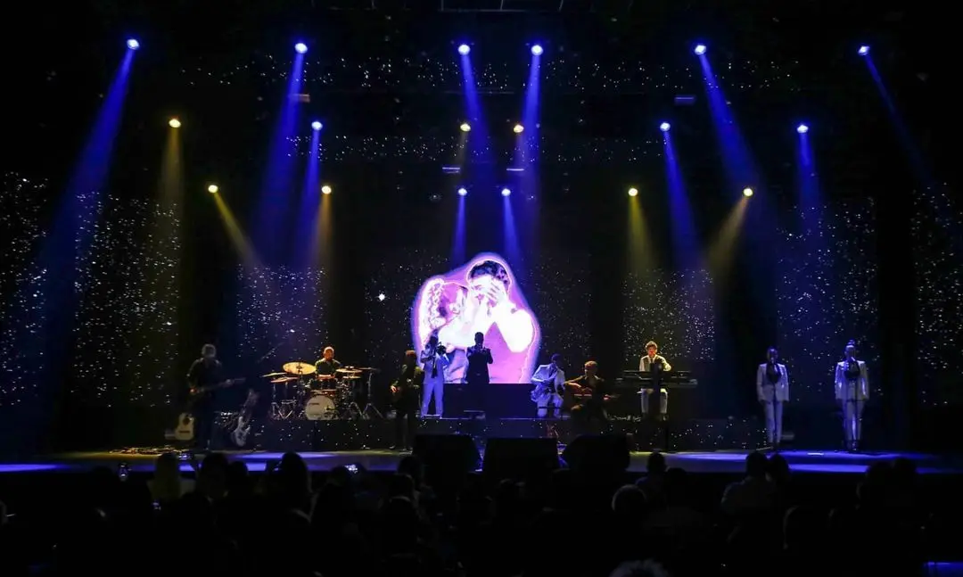 Imagem de Sara Carreira e Tony Carreira no concerto de 23 de julho