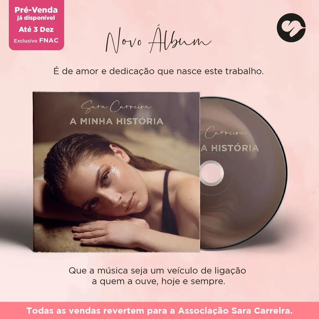Família revela novo álbum de Sara Carreira: “A Minha História”