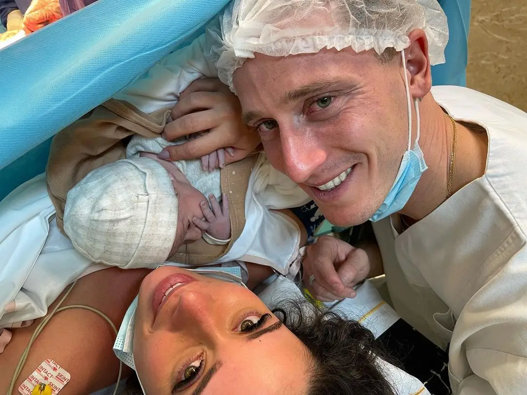 Diana Ribeiro Santos e Nuno Santos com o filho Miguel
