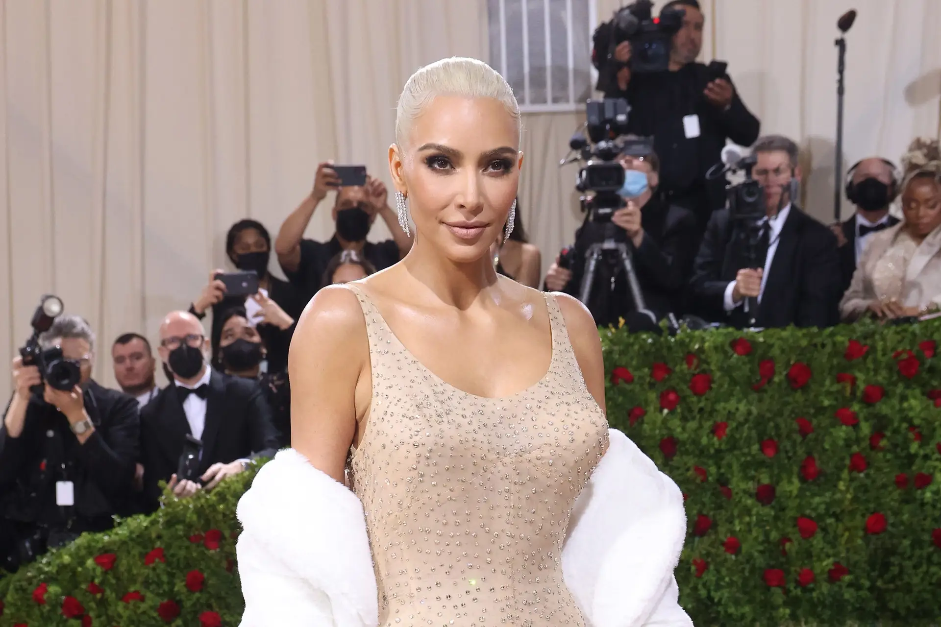 NEW YORK, NEW YORK – MAY 02: Kim Kardashian attends “In America: An Anthology of Fashion,” the 2022 Costume Institute Benefit at The Metropolitan Museum of Art on May 02, 2022 in New York City. (Photo by Taylor Hill/Getty Images)