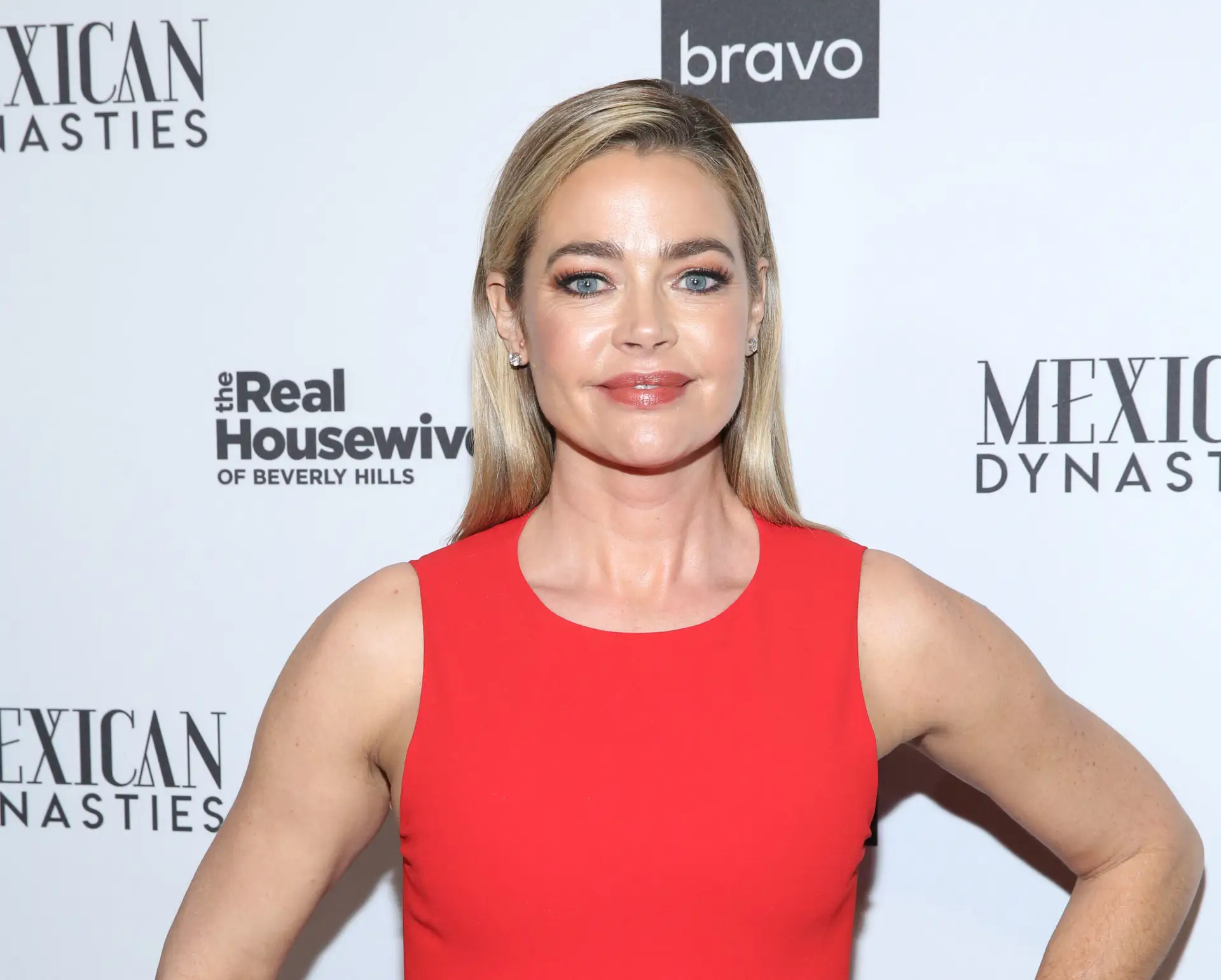 WEST HOLLYWOOD, CALIFORNIA – FEBRUARY 12: Denise Richards attends Bravo’s Premiere Party for “The Real Housewives of Beverly Hills” Season 9 And “Mexican Dynasties” at Gracias Madre on February 12, 2019 in West Hollywood, California. (Photo by Robin Marchant/FilmMagic)