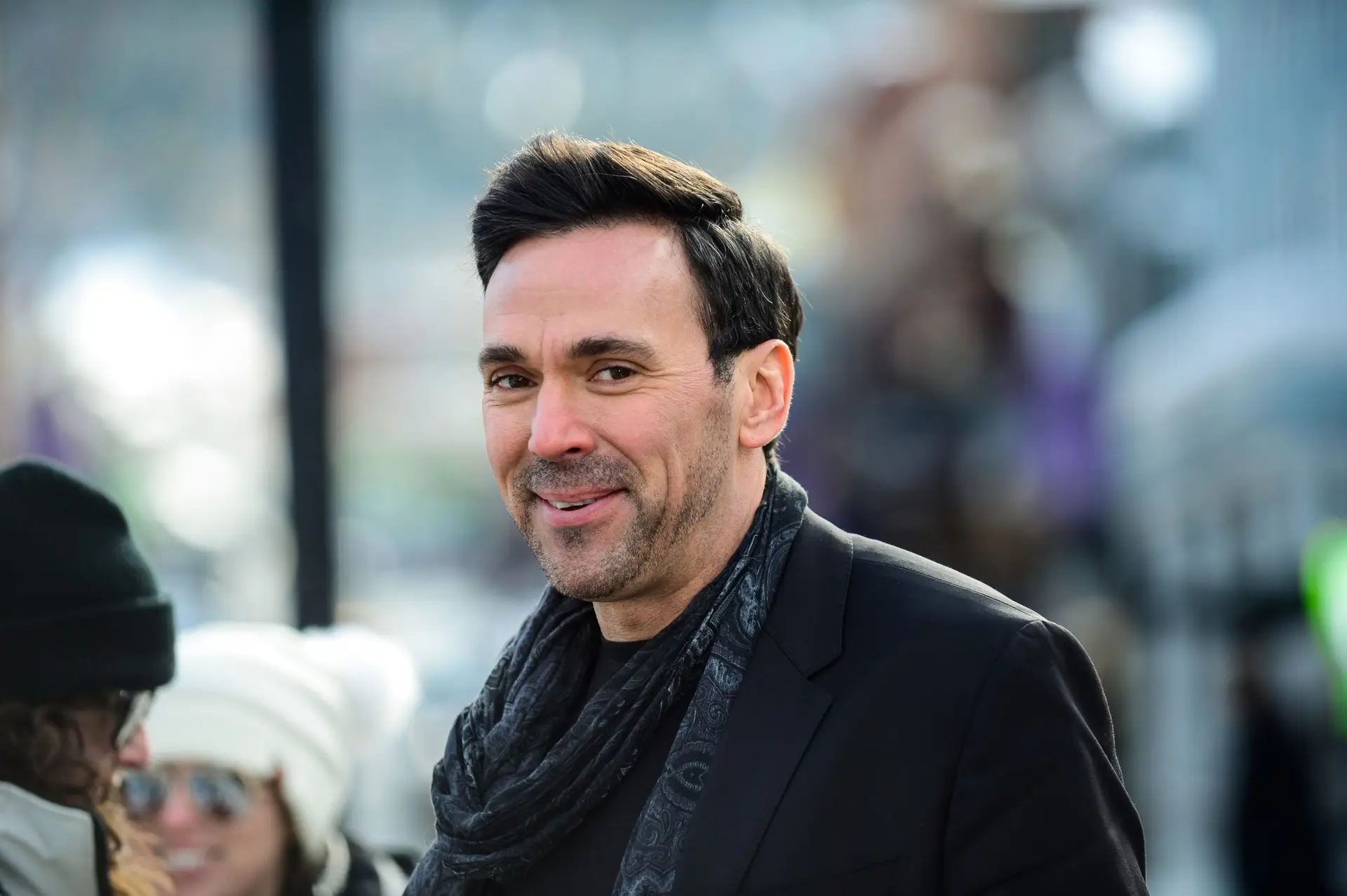 PARK CITY, UTAH – JANUARY 27: Actor Jason David Frank walks on Main Street on January 27, 2020 in Park City, Utah. (Photo by Ray Tamarra/GC Images)