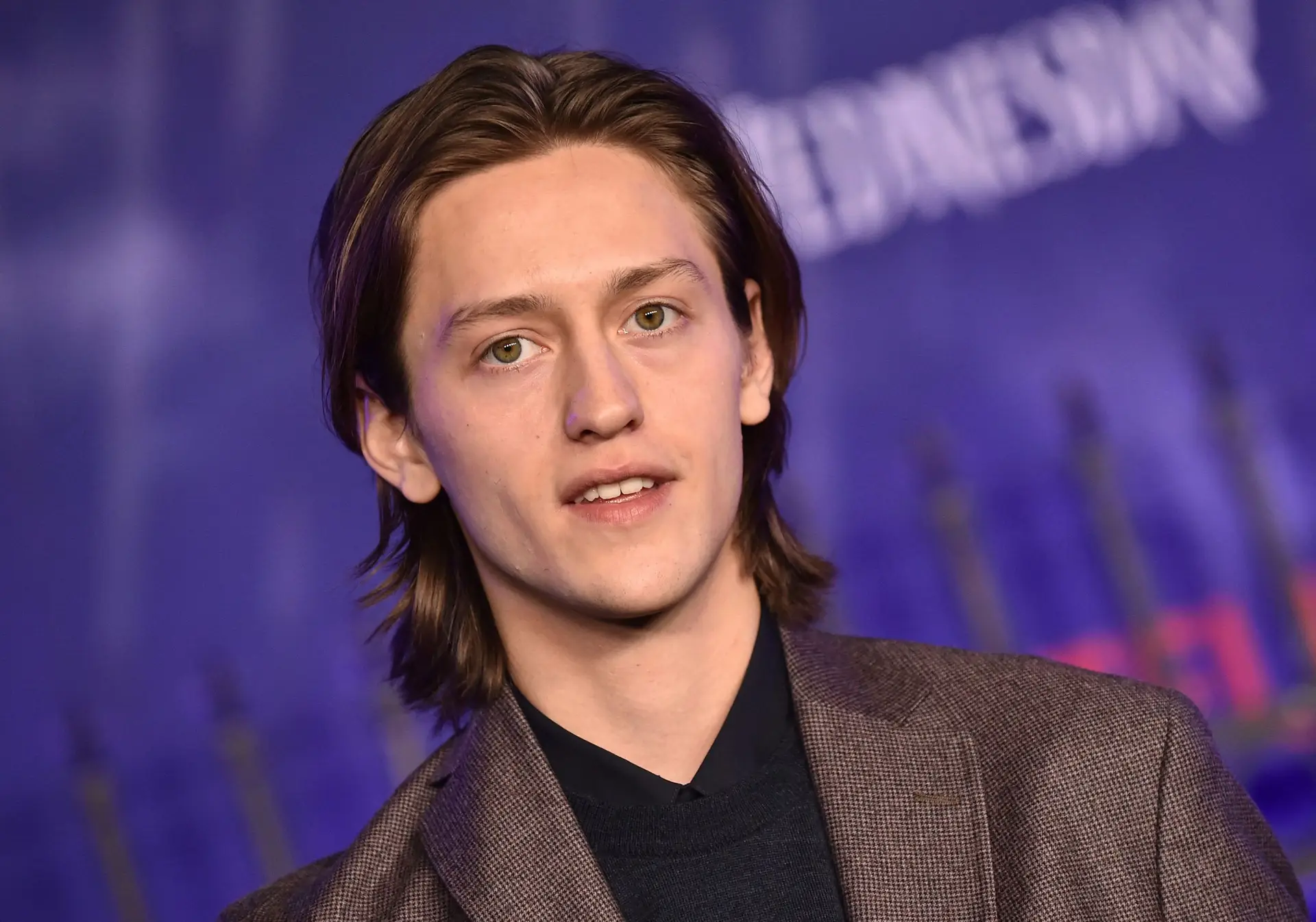Canadian actor Percy Hynes White attends the world premiere of Netflix’s “Wednesday” at the Hollywood Legion Theatre Post 43 in Los Angeles, California, on November 16, 2022. (Photo by LISA O’CONNOR / AFP) (Photo by LISA O’CONNOR/AFP via Getty Images)