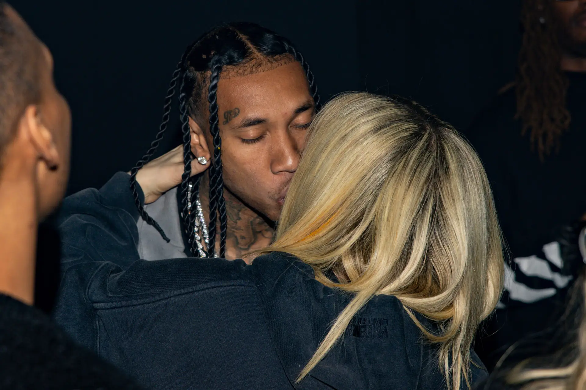 PARIS, FRANCE – MARCH 06: Tyga and Avril Lavigne attend the Mugler x Hunter Schafer party as part of Paris Fashion Week at Pavillon des Invalides on March 06, 2023 in Paris, France. (Photo by Arnold Jerocki/Getty Images)