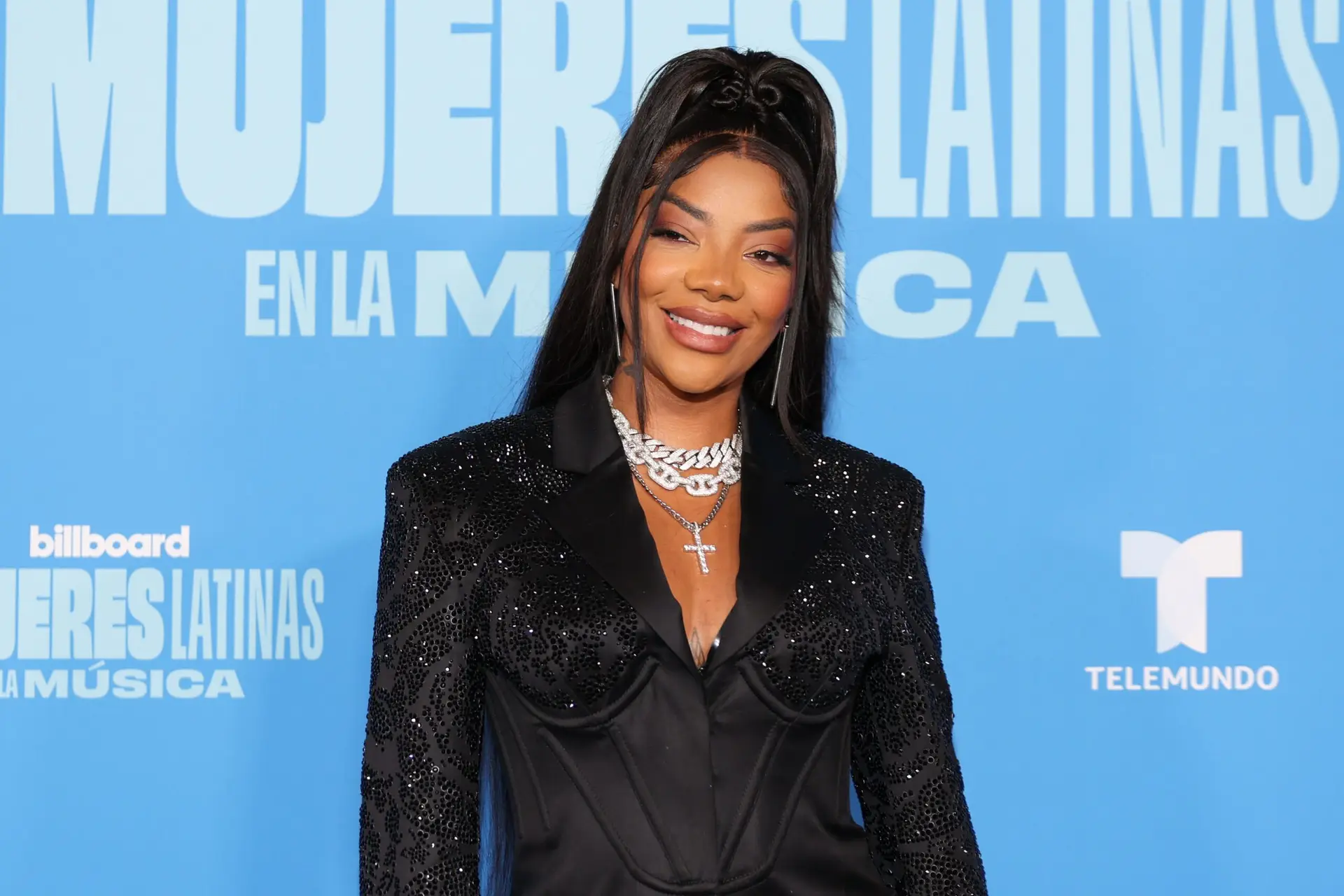Ludmilla at Billboard Latin Women In Music held at the Watsco Center on May 6, 2023 in Coral Gables, Florida. The show airs on Sunday, May 7, 2023 on Telemundo. (Photo by Rich Polk/Billboard via Getty Images)