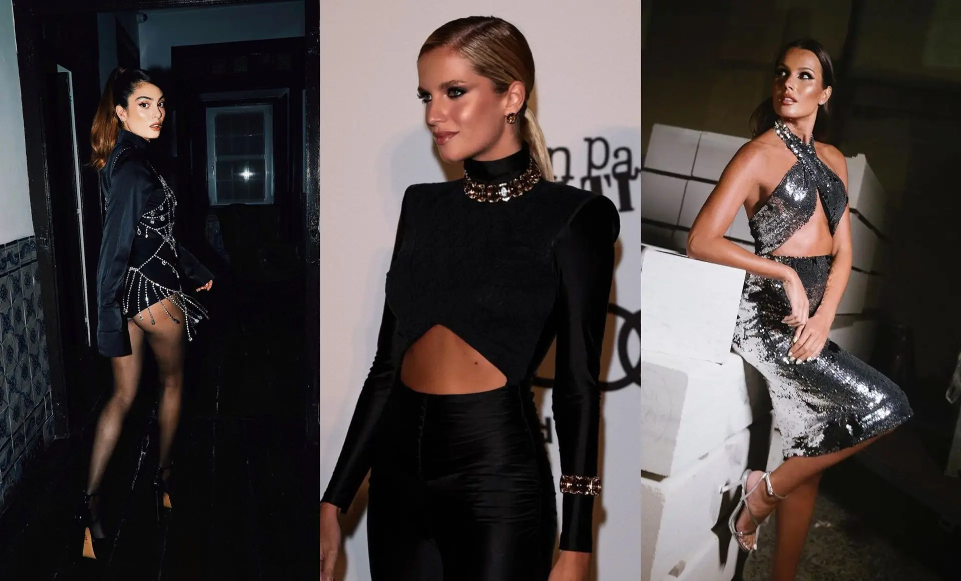 Brilhos e transparências: as tendências que ditaram os looks da festa da Vogue