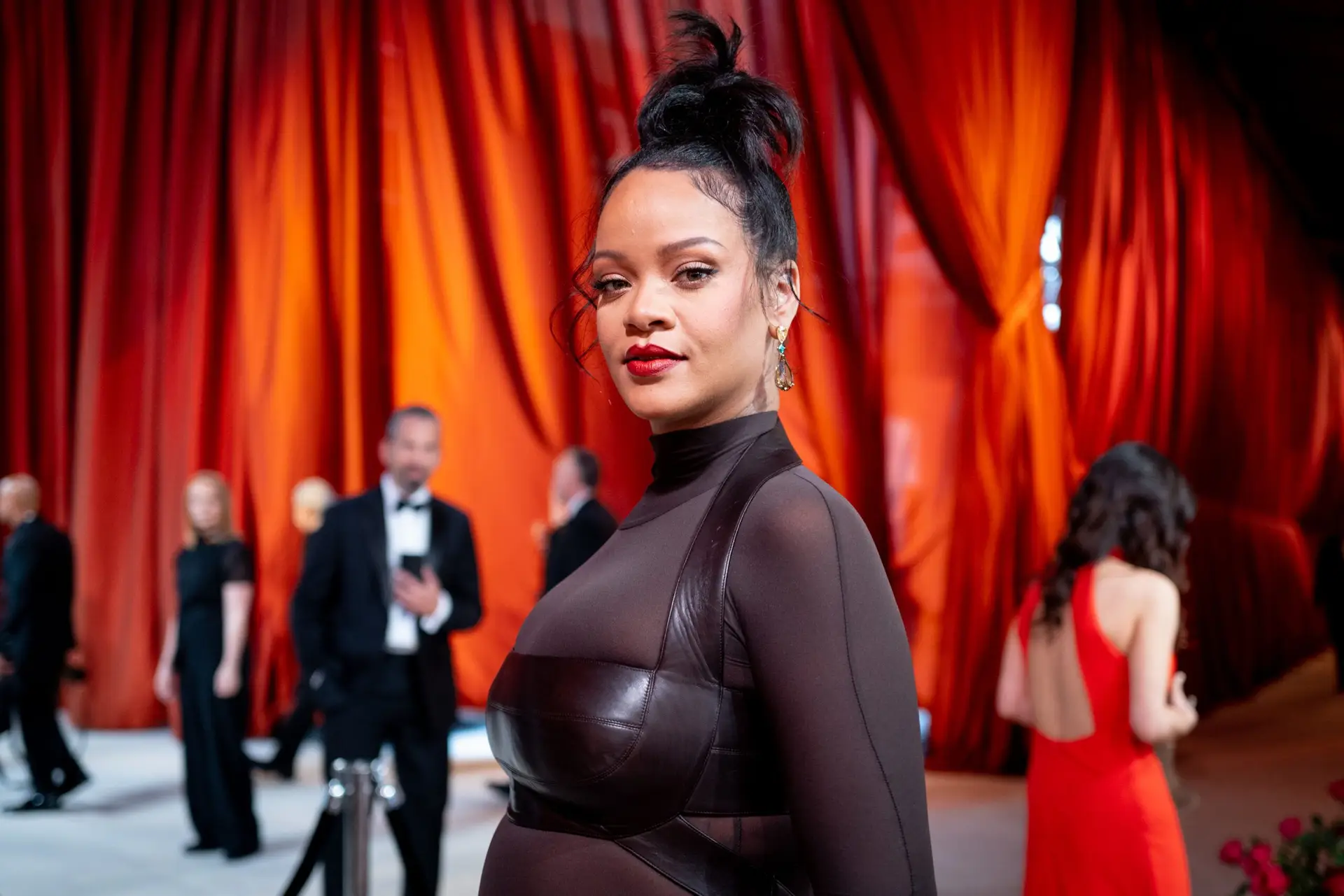HOLLYWOOD, CALIFORNIA – MARCH 12: Rihanna attends the 95th Annual Academy Awards at Hollywood & Highland on March 12, 2023 in Hollywood, California. (Photo by Emma McIntyre/Getty Images)