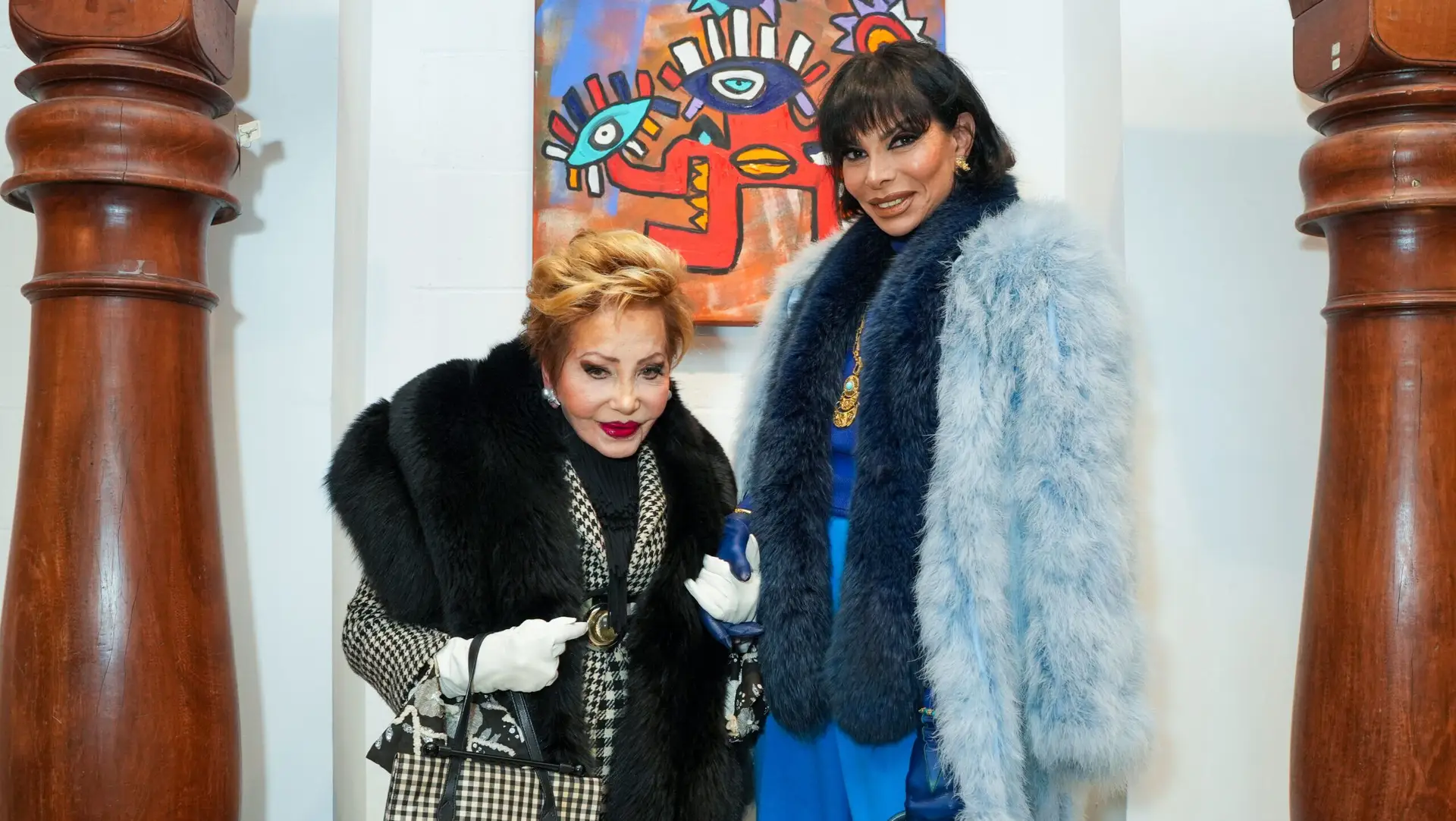 NEW YORK, NEW YORK – MARCH 31: Lady Betty Grafstein and Jose Castelo Branco attend MIKAIL AKAR – UNBELIEVABLE – Opening Reception at Modus10 on March 31, 2023 in New York City. (Photo by Sean Zanni/Patrick McMullan via Getty Images)