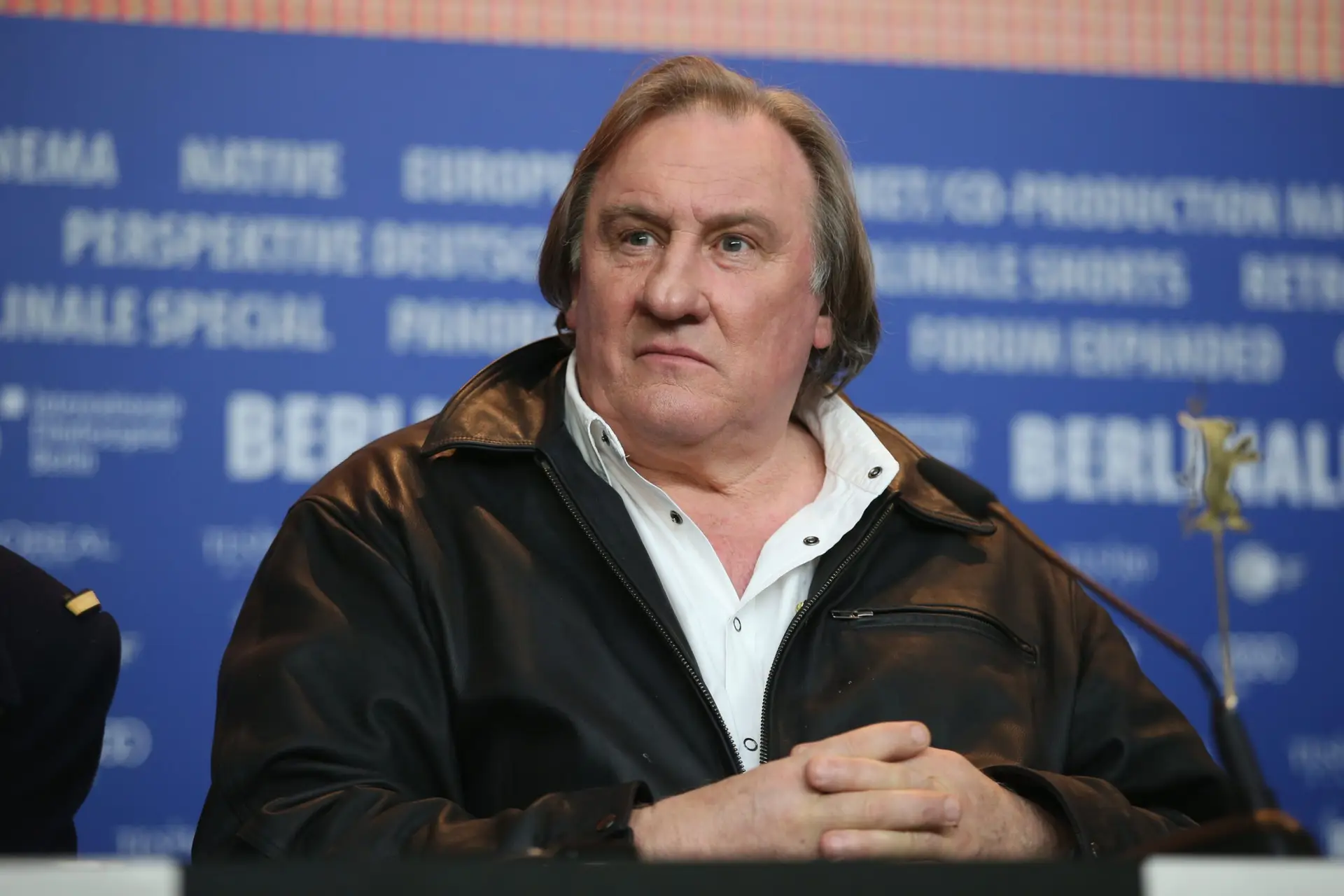 BERLIN, GERMANY – FEBRUARY 19: Actor Gerard Depardieu attends the ‘Saint Amour’ press conference during the 66th Berlinale International Film Festival Berlin at Grand Hyatt Hotel on February 19, 2016 in Berlin, Germany. (Photo by Andreas Rentz/Getty Images)