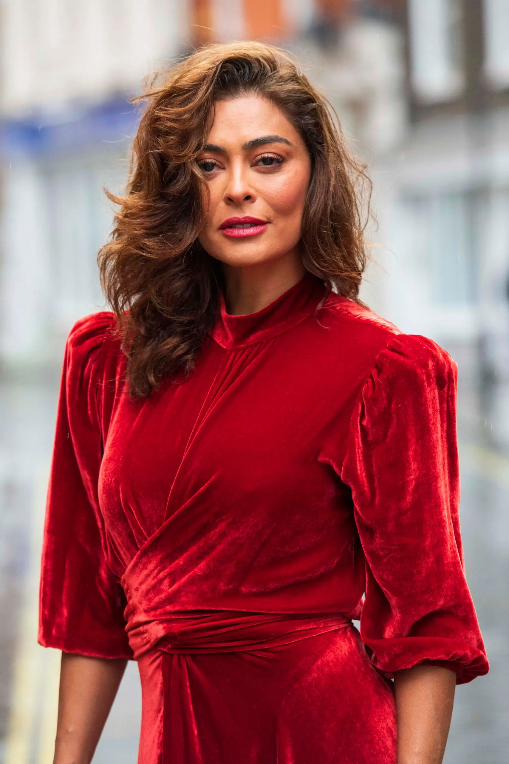 LONDON, ENGLAND – MARCH 05: Juliana Paes sighting on March 05, 2020 in London, England. (Photo by Kirstin Sinclair/Getty Images)