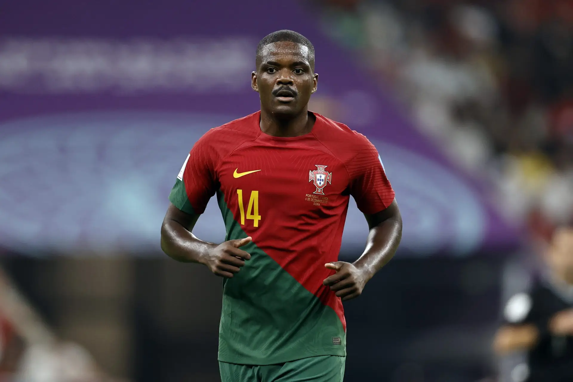 AL DAAYEN – William Carvalho of Portugal during the FIFA World Cup Qatar 2022 round of 16 match between Portugal and Switzerland at Lusail Stadium on December 6, 2022 in Al Daayen, Qatar. AP | Dutch Height | MAURICE OF STONE (Photo by ANP via Getty Images)