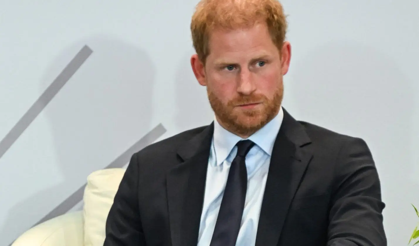 NEW YORK, NEW YORK – OCTOBER 10: Prince Harry, Duke of Sussex speaks onstage at The Archewell Foundation Parents’ Summit: Mental Wellness in the Digital Age during Project Healthy Minds’ World Mental Health Day Festival 2023 at Hudson Yards on October 10, 2023 in New York City. (Photo by Bryan Bedder/Getty Images for Project Healthy Minds)