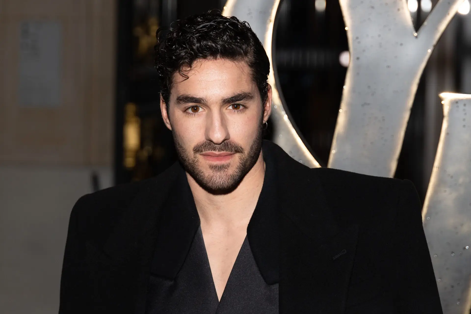 PARIS, FRANCE – MARCH 05: (EDITORIAL USE ONLY – For Non-Editorial use please seek approval from Fashion House) José Condessa attends the Saint Laurent Men Collection Fall/Winter 2024-2025 as part of Paris Fashion Week on March 05, 2024 in Paris, France. (Photo by Marc Piasecki/WireImage)