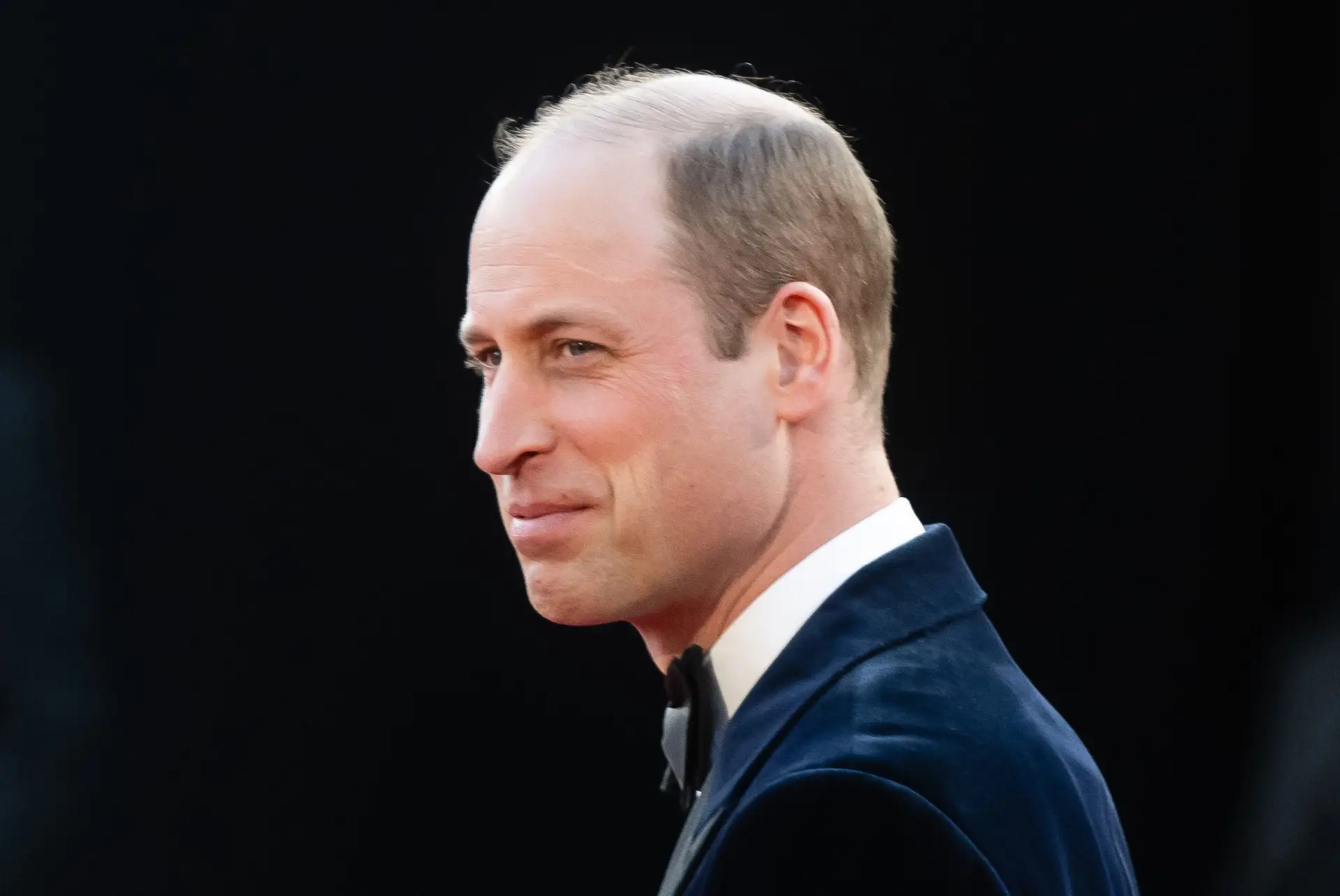 LONDON, ENGLAND – FEBRUARY 18: Prince William, Prince of Wales attends the 2024 EE BAFTA Film Awards at The Royal Festival Hall on February 18, 2024 in London, England. (Photo by Samir Hussein/WireImage)