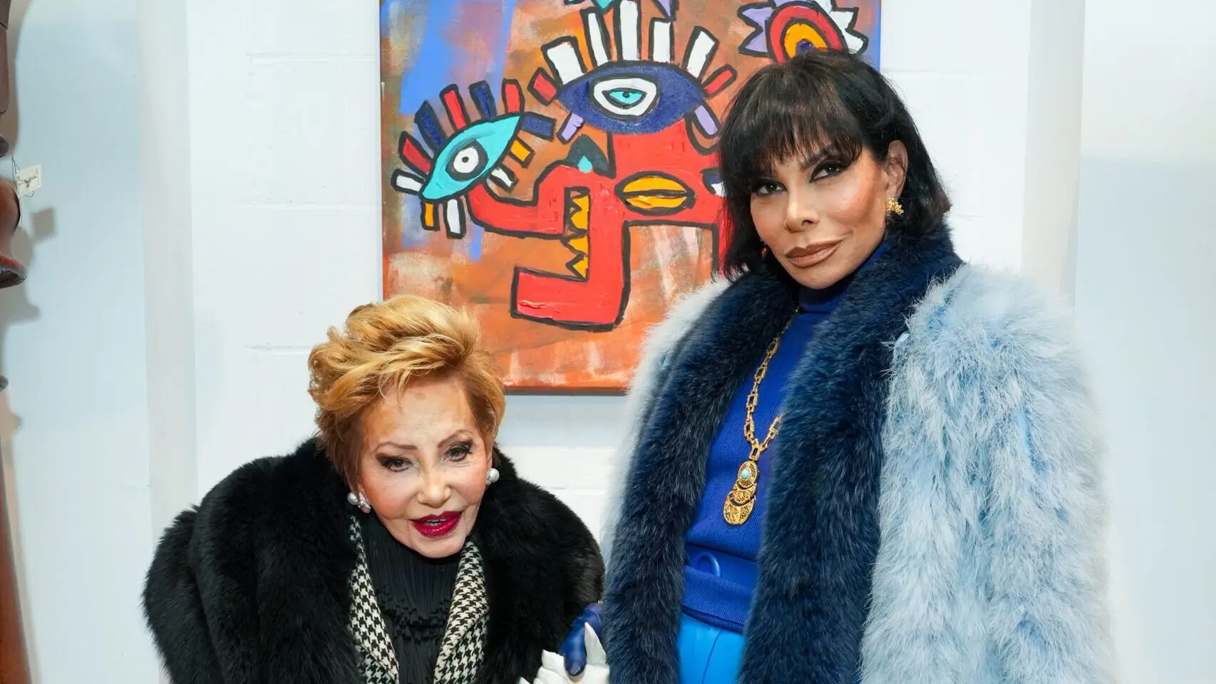 NEW YORK, NEW YORK – MARCH 31: Lady Betty Grafstein and Jose Castelo Branco attend MIKAIL AKAR – UNBELIEVABLE – Opening Reception at Modus10 on March 31, 2023 in New York City. (Photo by Sean Zanni/Patrick McMullan via Getty Images)