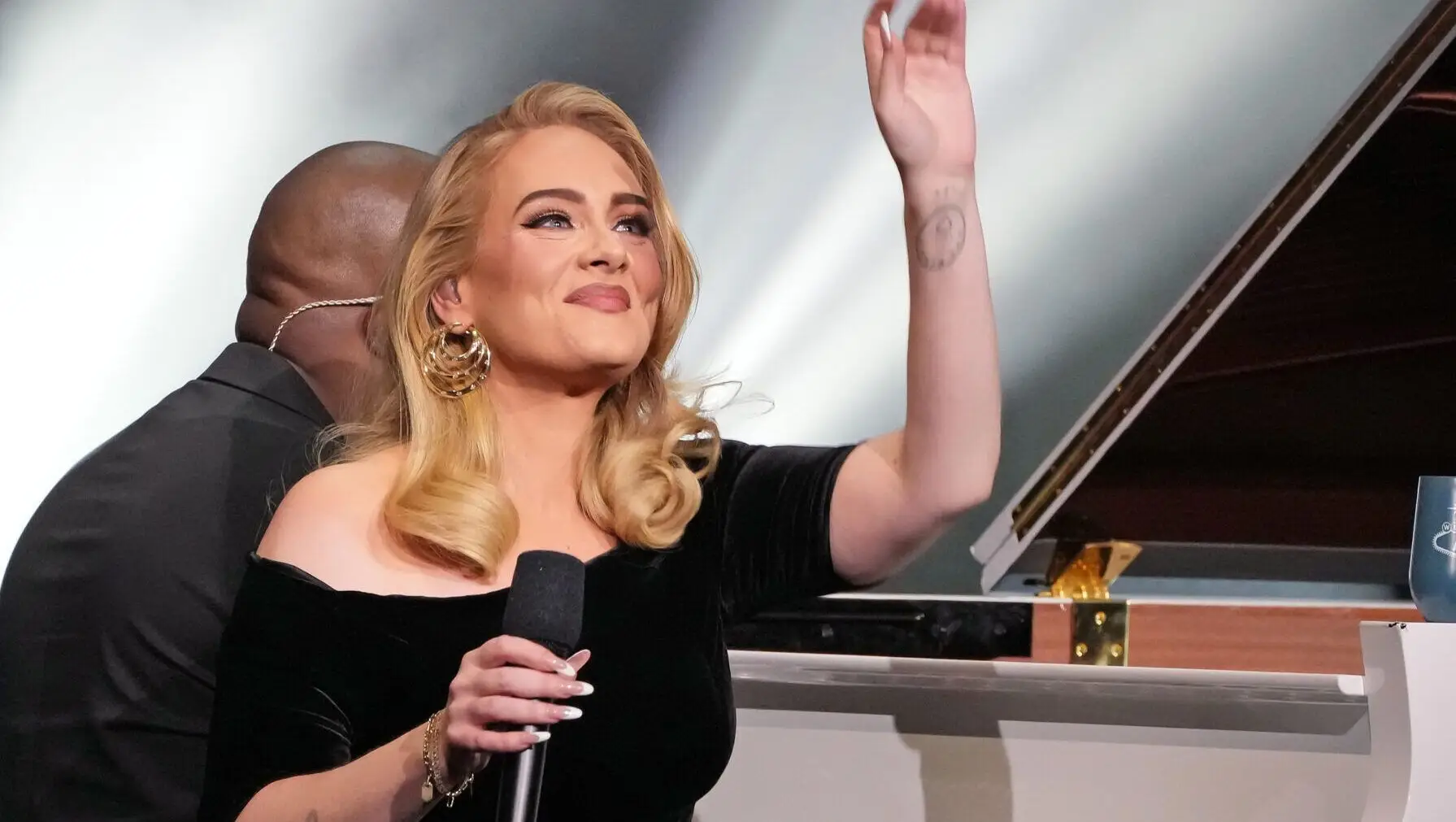 LAS VEGAS, NEVADA – NOVEMBER 18: Adele performs onstage during the “Weekends with Adele” Residency Opening at The Colosseum at Caesars Palace on November 18, 2022 in Las Vegas, Nevada. (Photo by Kevin Mazur/Getty Images for AD)