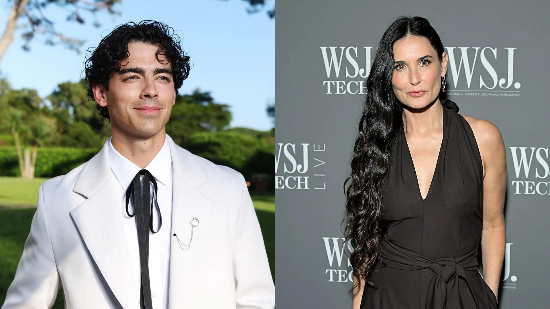 Romance à vista? Joe Jonas e Demi Moore fotografados em clima de ...