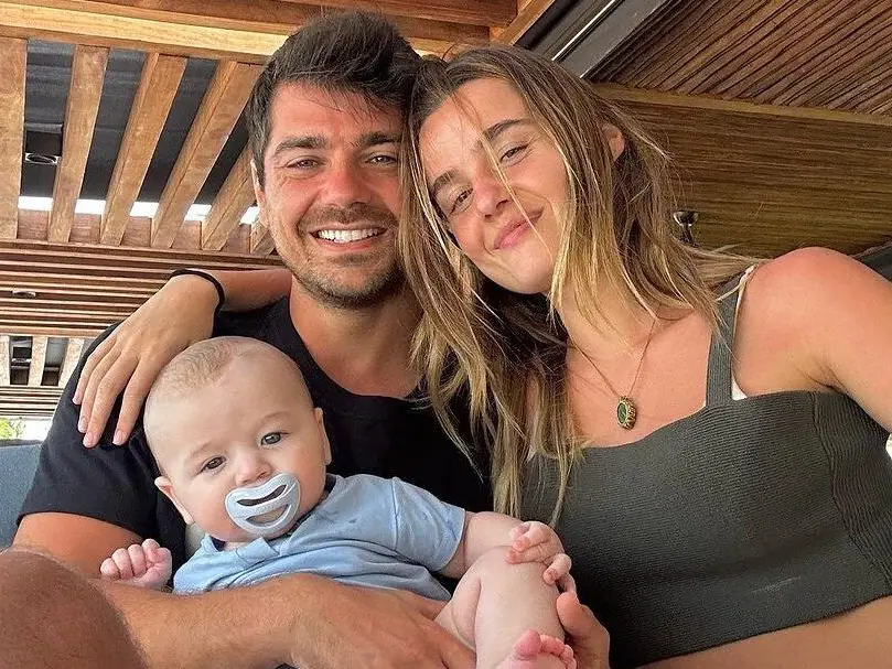 O significado de 'Blue' no nome do filho de Lourenço Ortigão e Kelly Bailey  - Fama Show