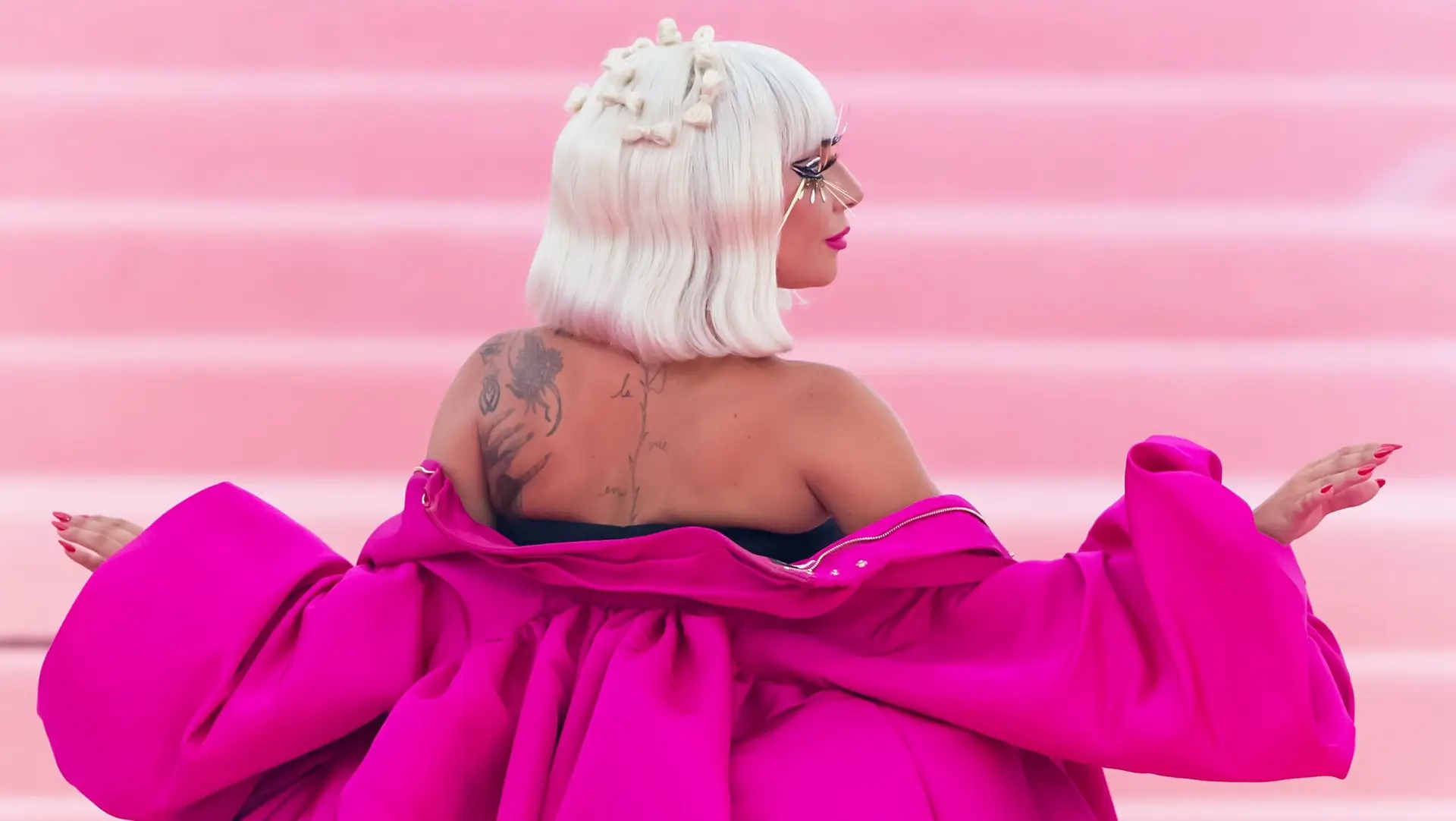 NEW YORK, NY – MAY 06: Singer, songwriter and actress Lady Gaga is seen arriving to the 2019 Met Gala Celebrating Camp: Notes on Fashion at The Metropolitan Museum of Art on May 6, 2019 in New York City. (Photo by Gilbert Carrasquillo/GC Images)