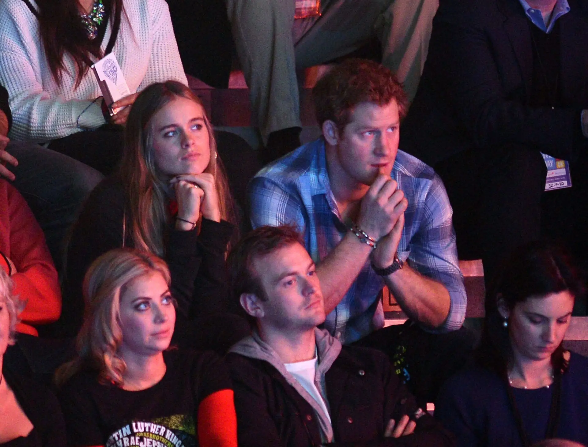 LONDON, ENGLAND – MARCH 07: Cressida Bonas and Prince Harry attend We Day UK, a charity event to bring young people together at Wembley Arena on March 7, 2014 in London, England. (Photo by Karwai Tang/WireImage)