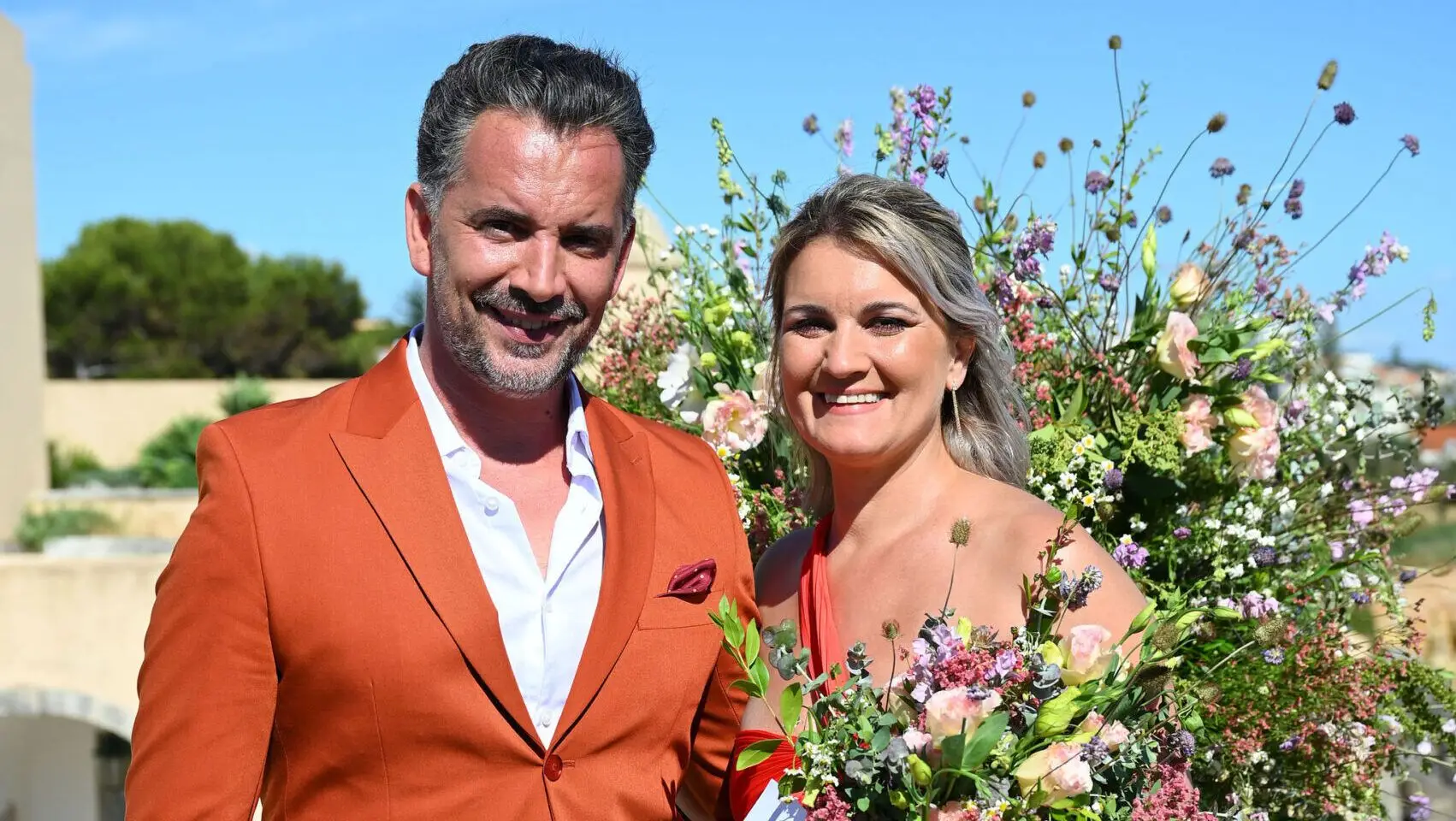 Flávio e Alexandra, de ‘Casados à Primeira Vista’, renovaram os votos de casamento