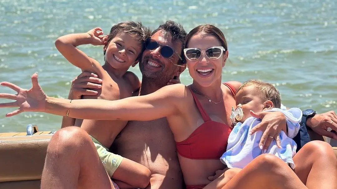 As férias em família de Dânia Neto
