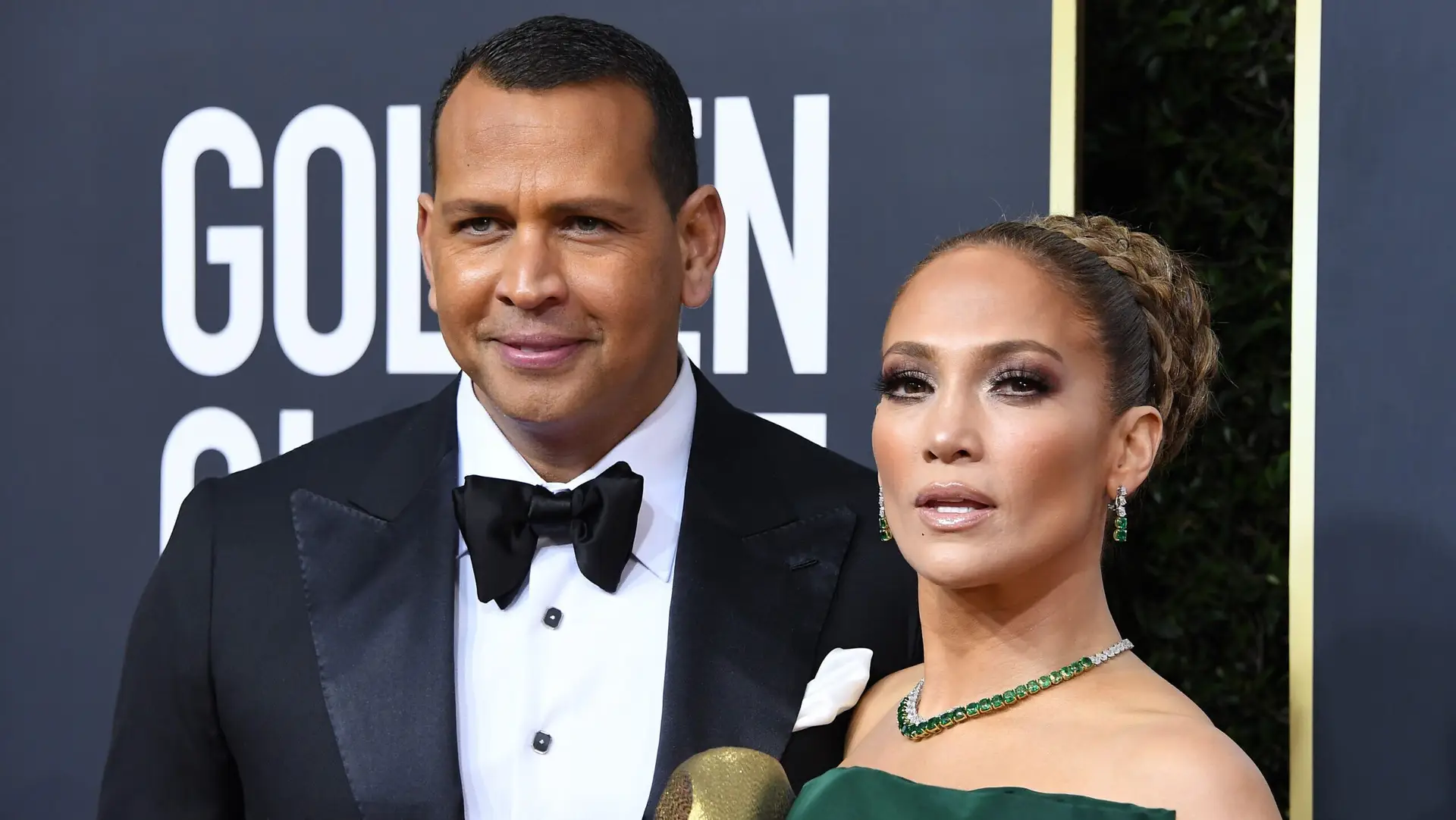 BEVERLY HILLS, CALIFORNIA – JANUARY 05: Jennifer Lopez and Alex Rodriguez arrives at the 77th Annual Golden Globe Awards attends the 77th Annual Golden Globe Awards at The Beverly Hilton Hotel on January 05, 2020 in Beverly Hills, California. (Photo by Steve Granitz/WireImage)