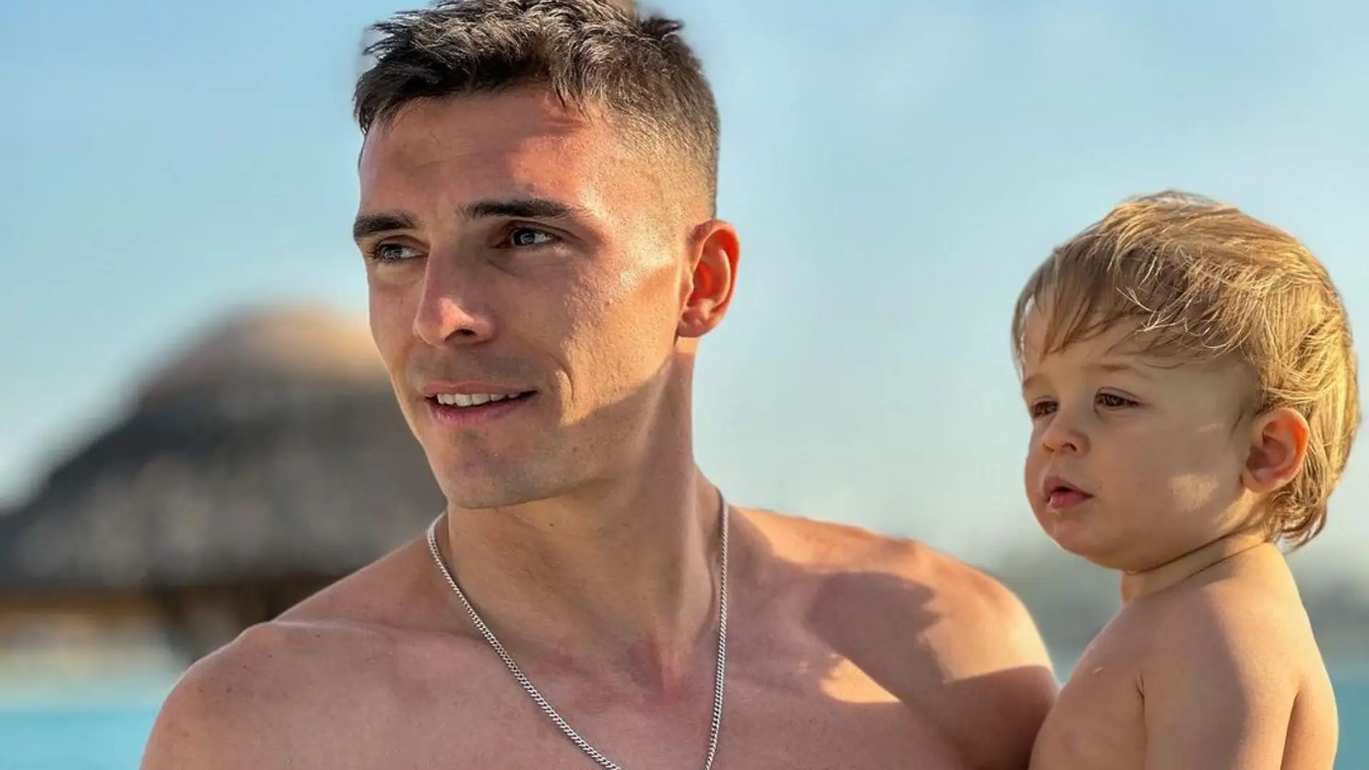 João Palhinha e o filho, João Maria