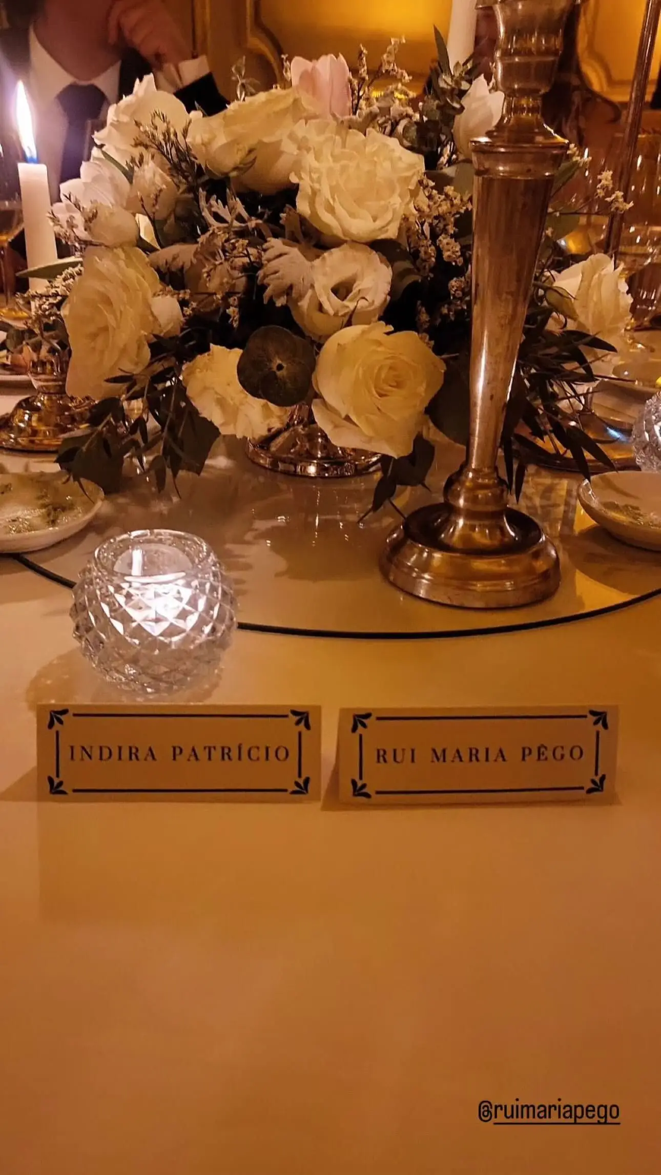 Filha de Júlia Pinheiro já trocou alianças! Rui Maria Pêgo revela as primeiras imagens do casamento