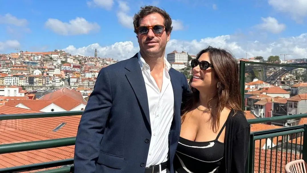 Mia Rose com o marido