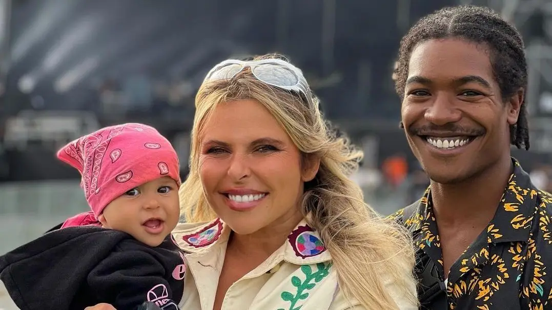 Maria Sampaio, Gonçalo Cabral e a filha Caetana