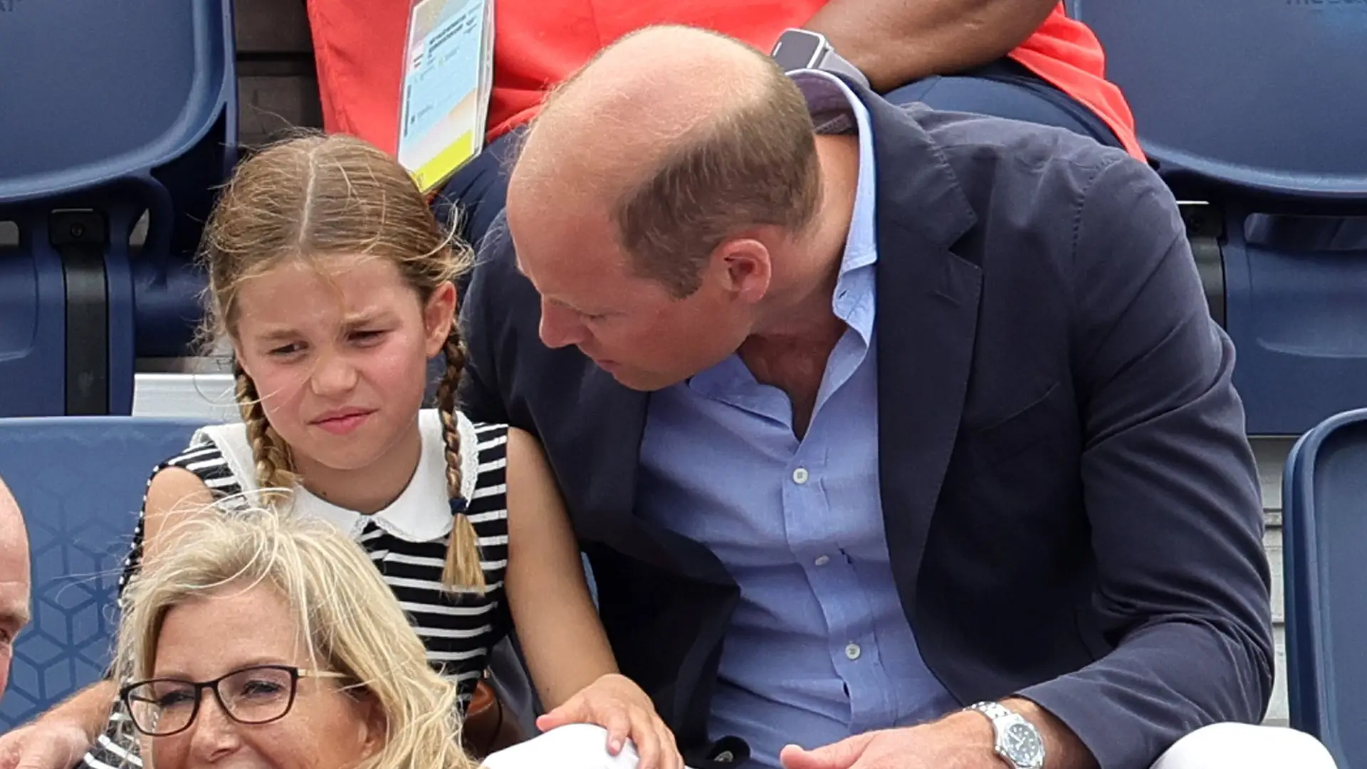 Príncipe William e a filha, Charlotte