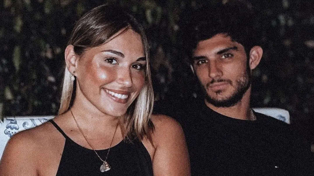 Gonçalo Guedes com Madalena de Moura Neves