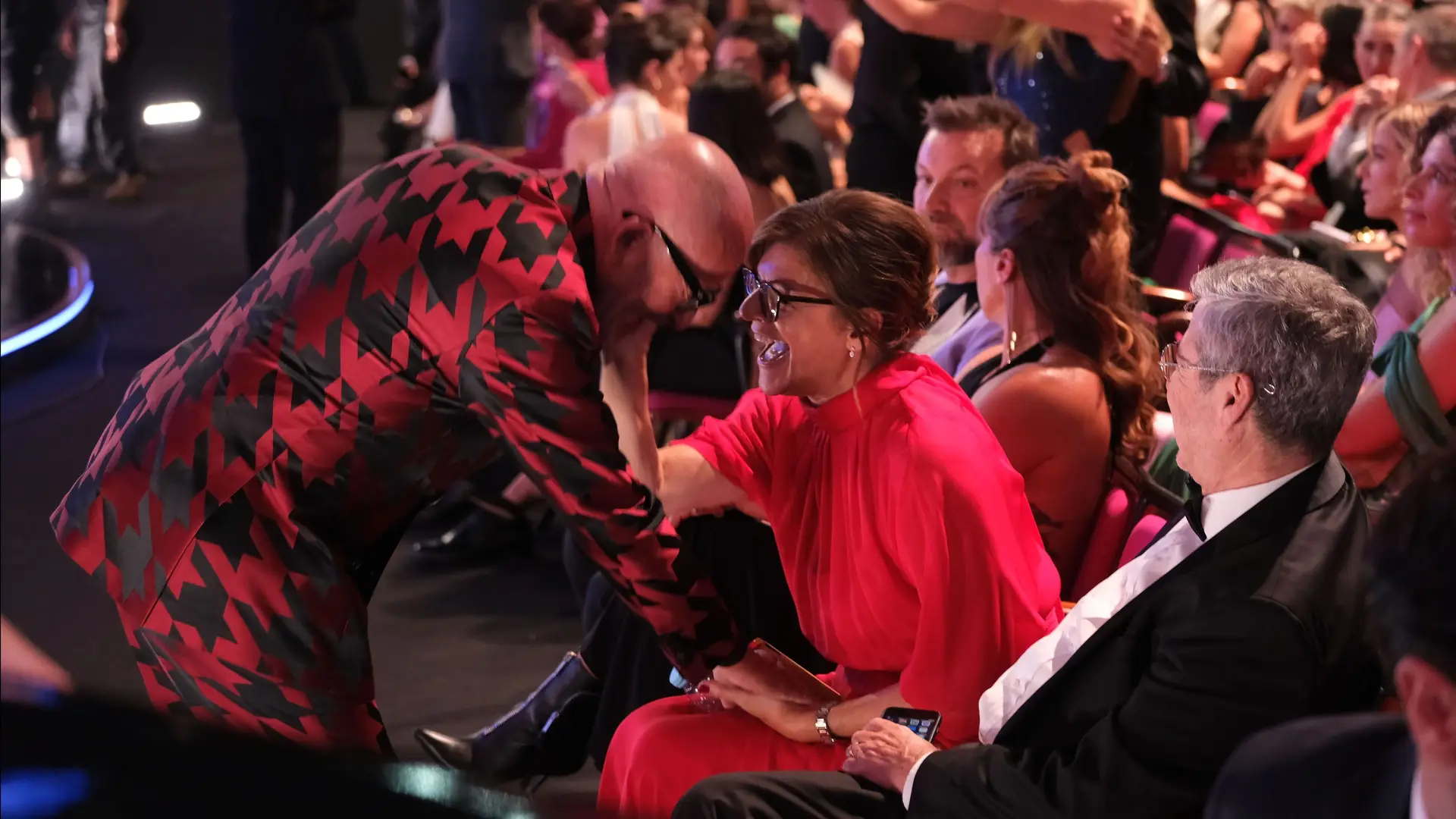 Júlia Pinheiro e Manuel Luís Goucha, nos Globos de Ouro 2024