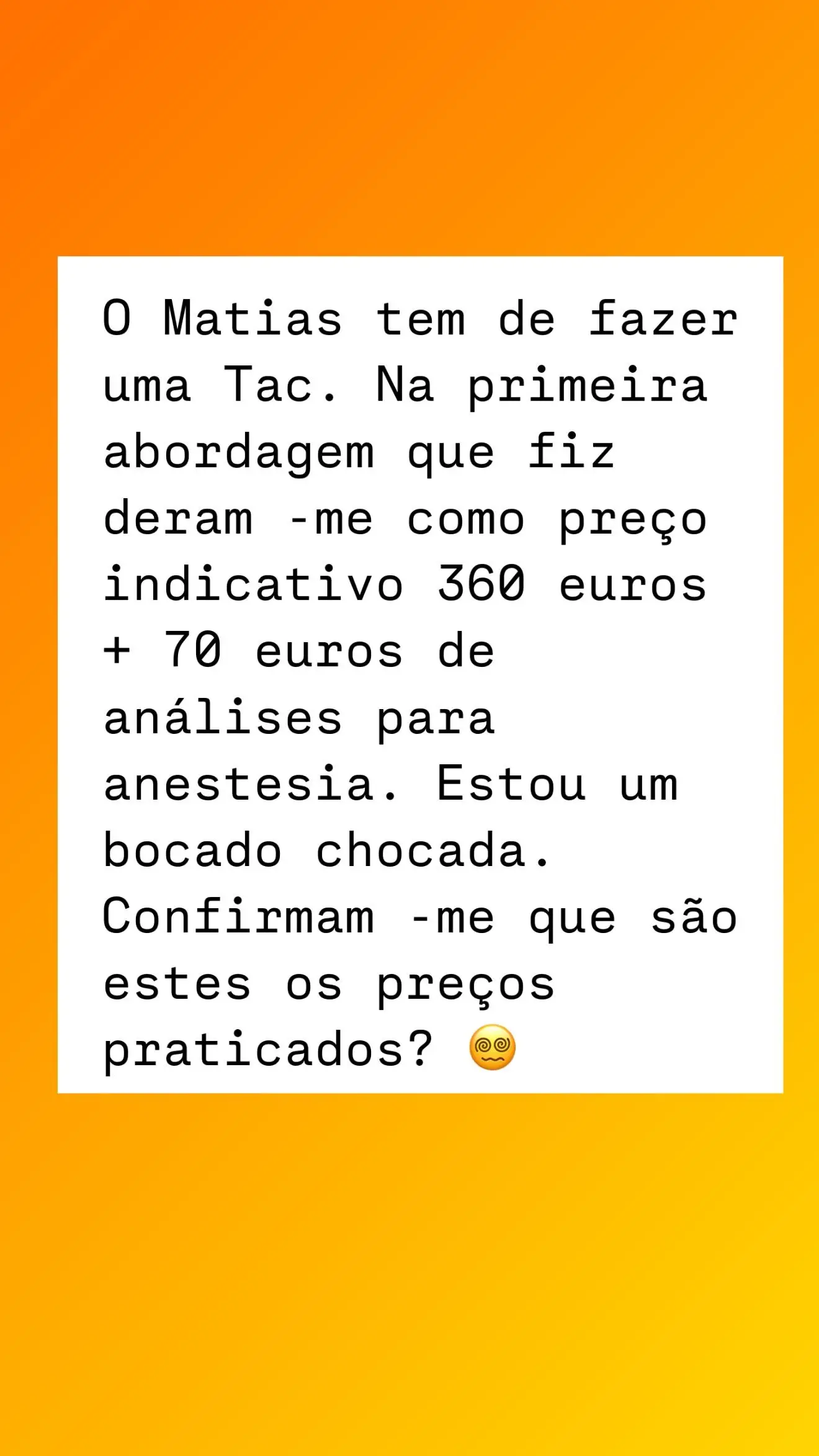 Rita Ferro Rodrigues "chocada" após pedir TAC para o animal de estimação: "São estes os preços?"