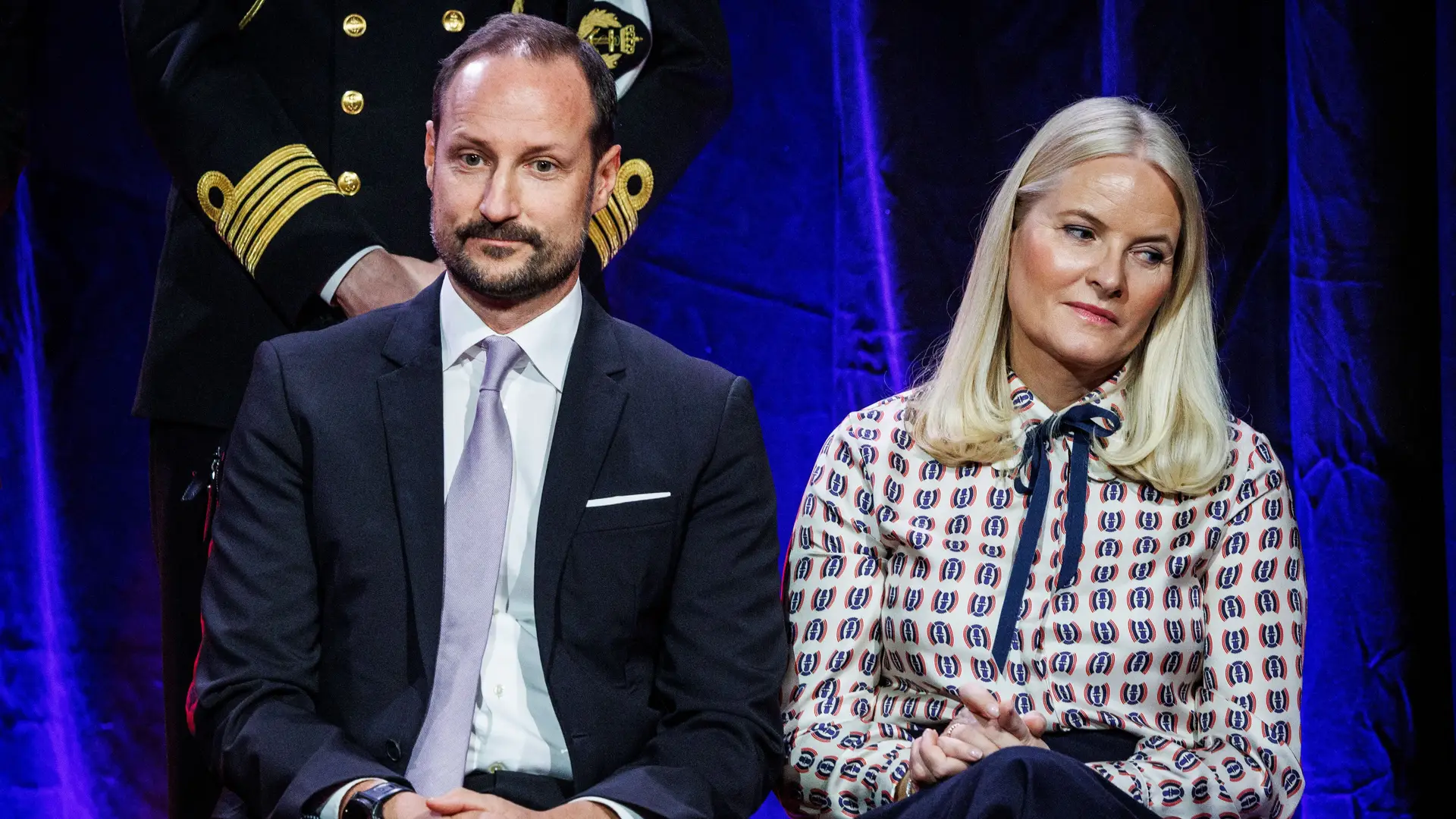 Mette-Marit e Haakon, príncipes da Noruega
