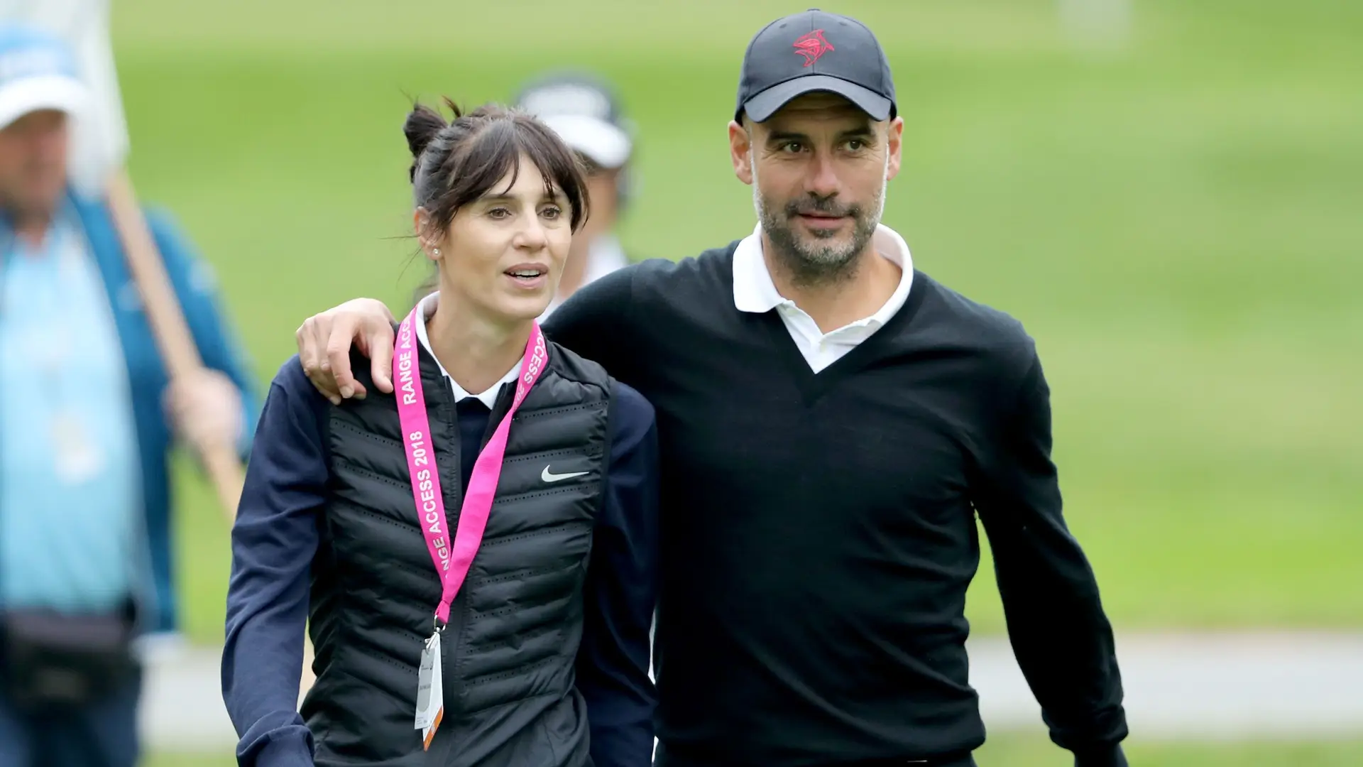 Pep Guardiola e Cristina Serra