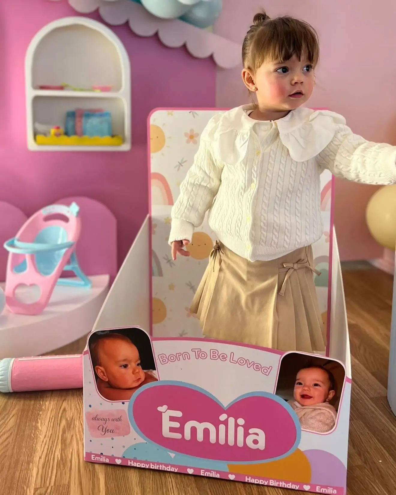 Carolina Pinto recupera imagens de dia especial para a 'boneca' Maria Emília: "Ainda não consegui superar"
