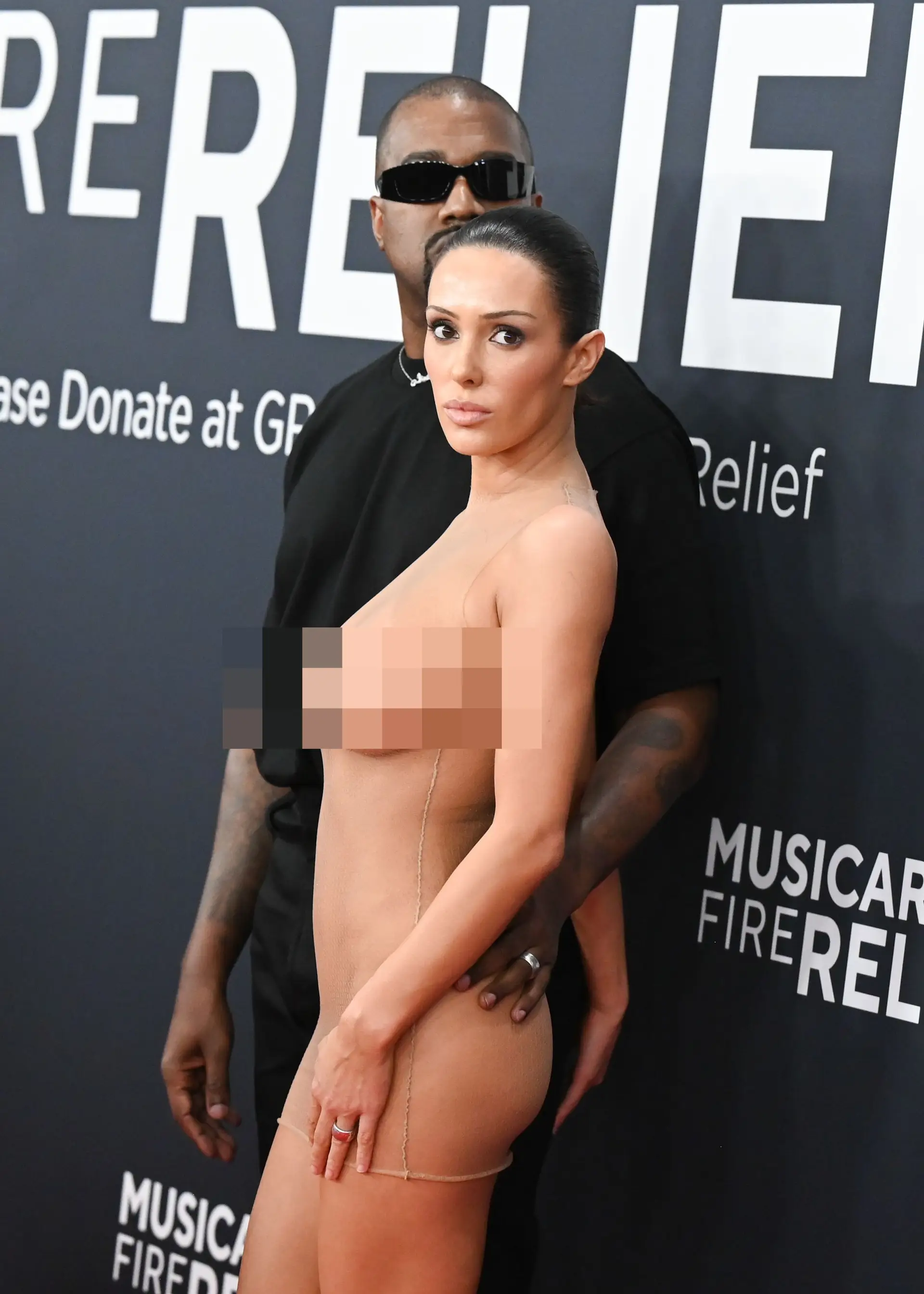 Bianca Censori Grammys The Cut