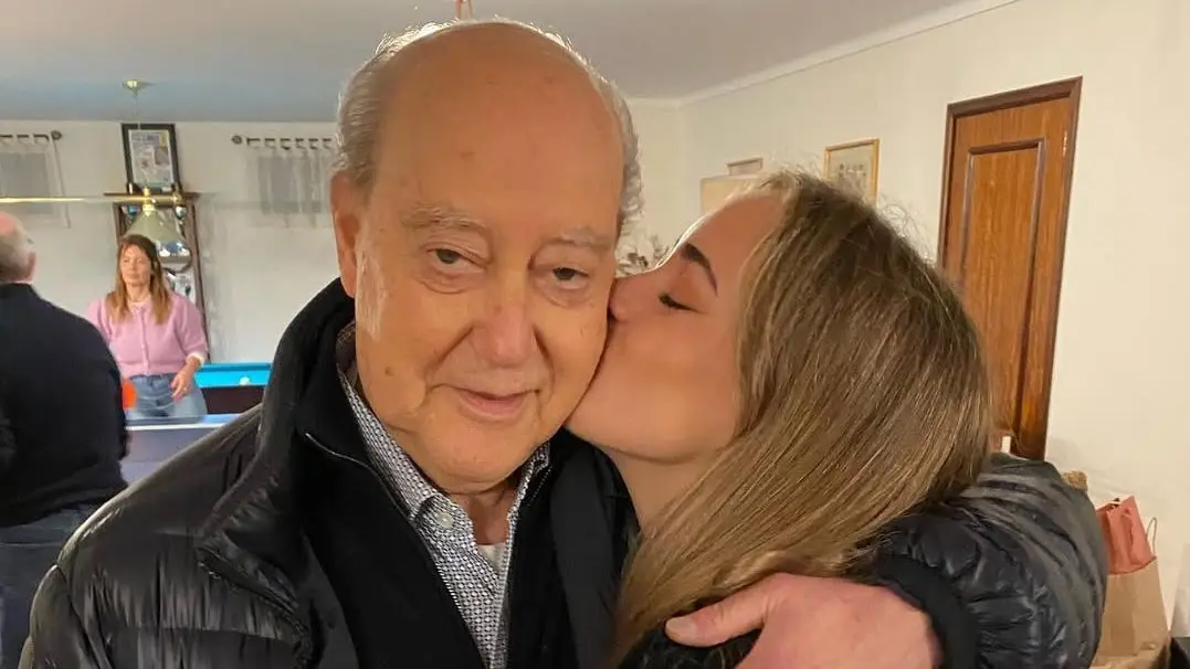 Pinto da Costa com a neta, Maria