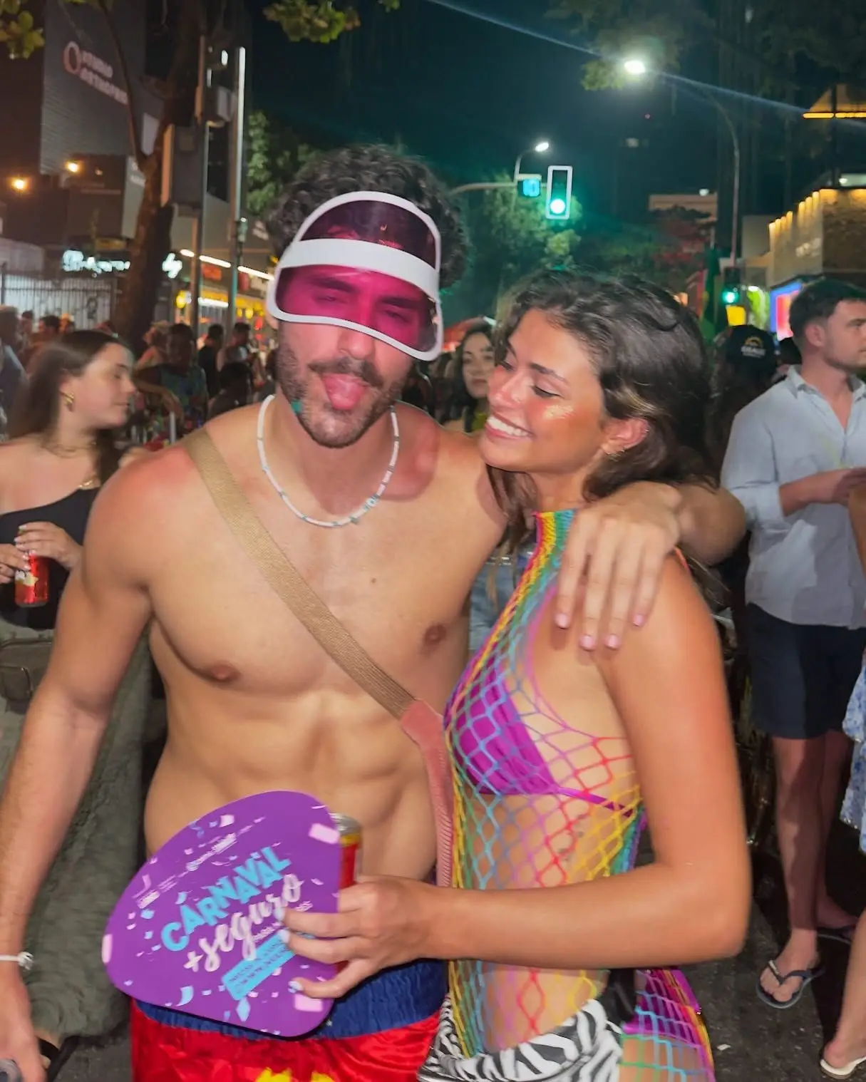 José Condessa e Luisinha Oliveira no Brasil — Veja as imagens das férias de sonho