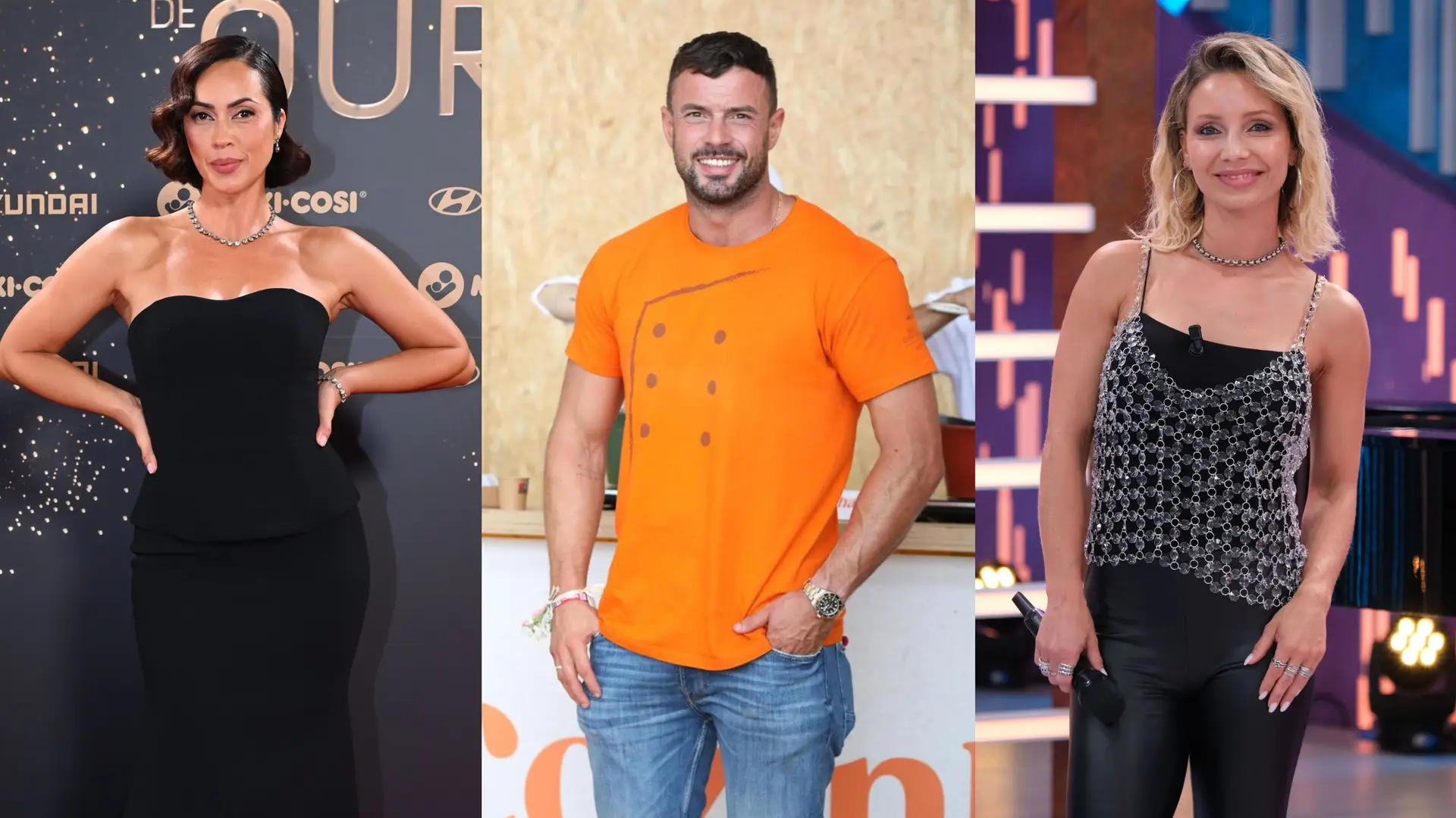 Débora Monteiro; Marco Costa; Luciana Abreu