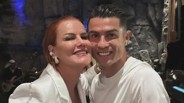 Elma Aveiro e Cristiano Ronaldo