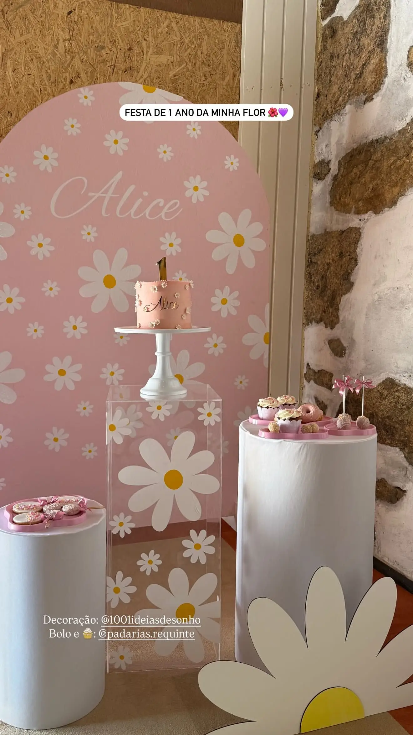 Cor-de-rosa e 'mimosa'! Foi assim a festa de aniversário da filha de Angie Costa — Veja as imagens