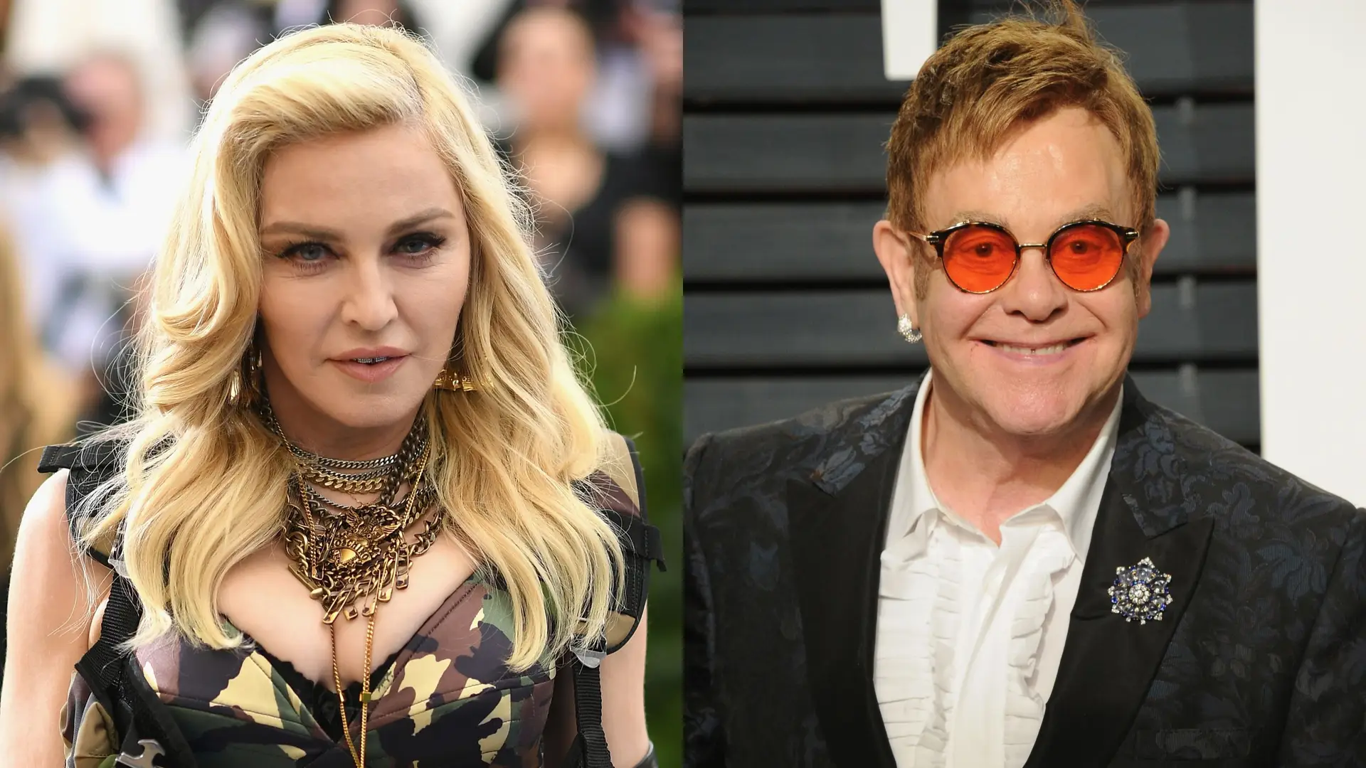 Madonna; Elton John