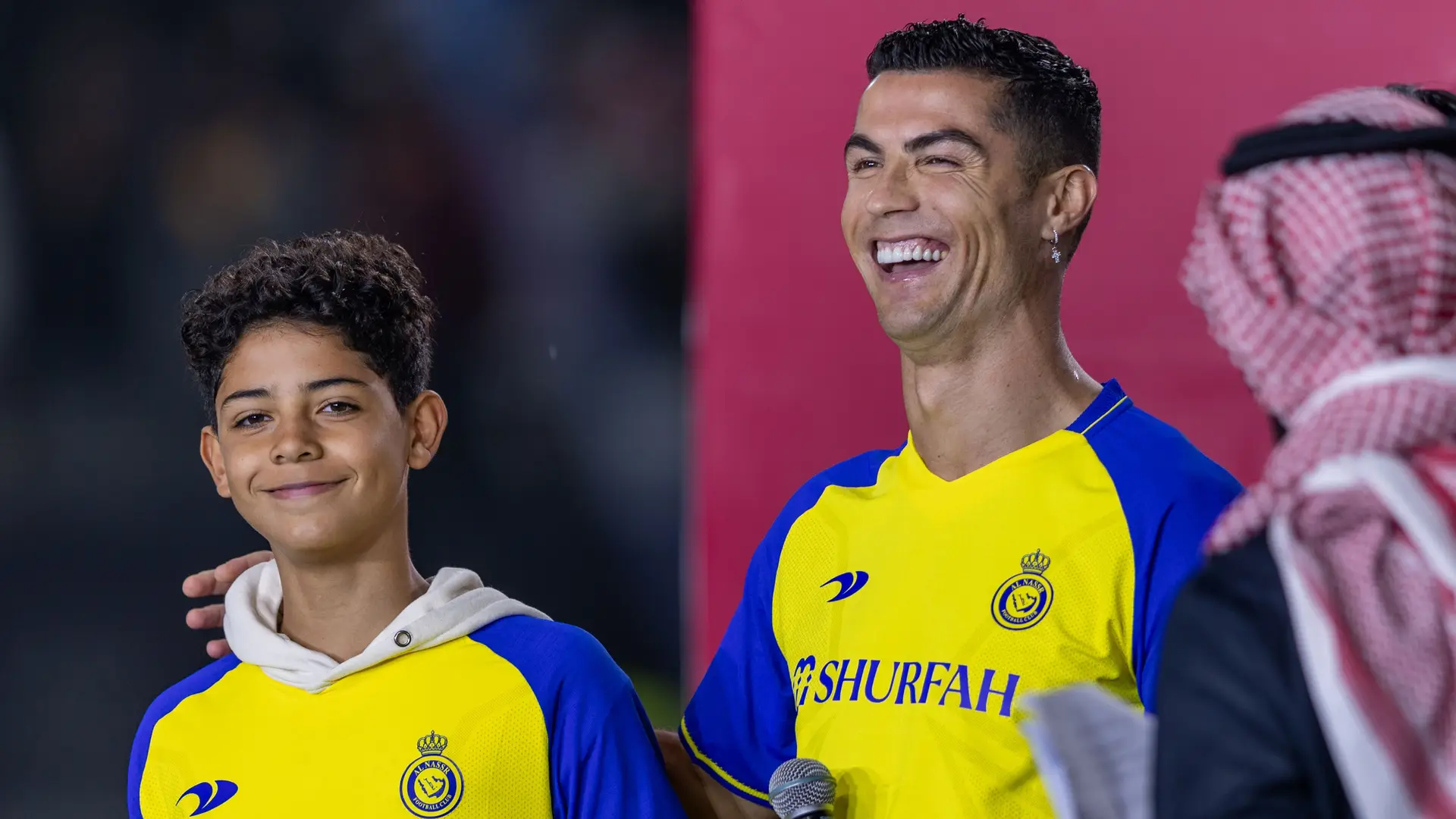 Cristiano Ronaldo e Cristianinho
