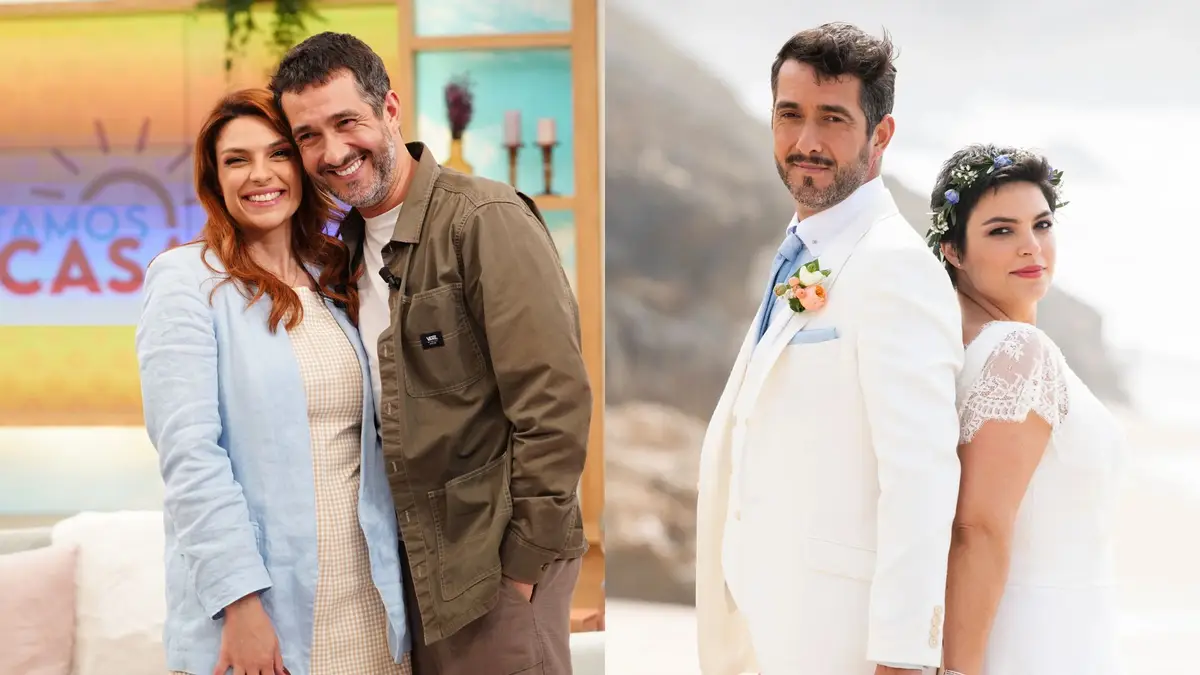 Hình ảnh Ruth Oliveira và Bruno Santos trở lại nơi họ đã kết hôn: "Ai mà ngờ được chứ?" - Fama Show